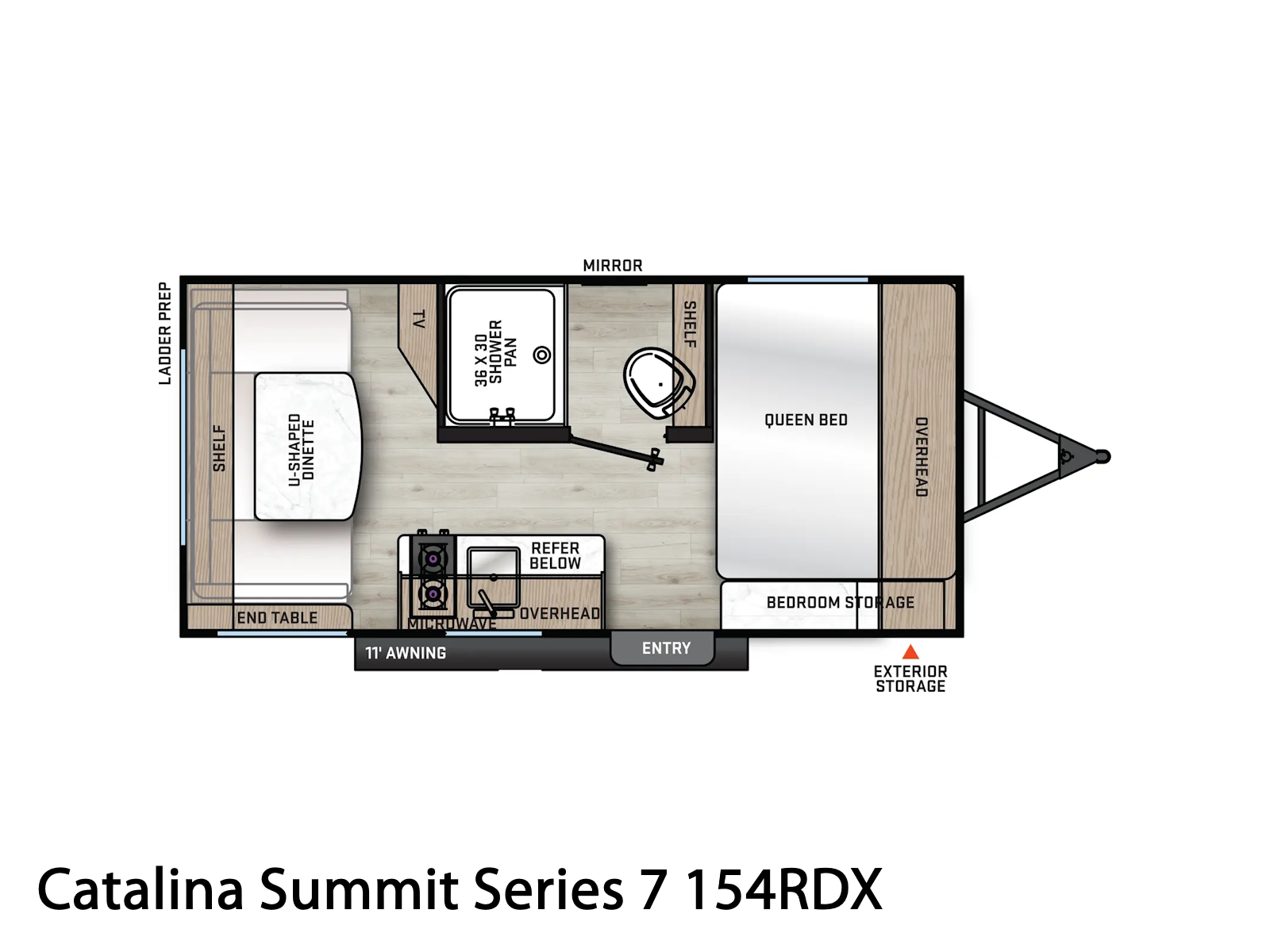 2025 Coachmen Catalina Summit Series 7 154RDX TRAVEL TRAILER