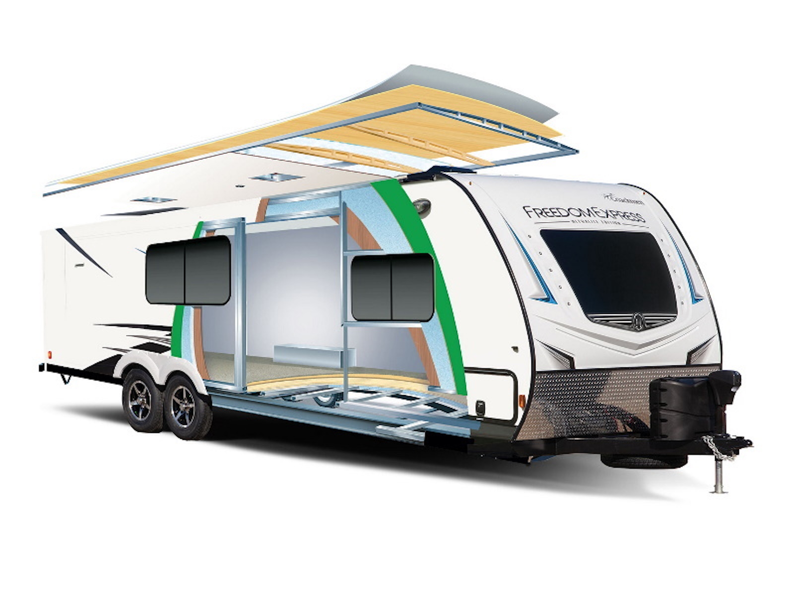 2021 Coachmen Freedom Express Ultra Lite 257BHS TRAVEL TRAILER