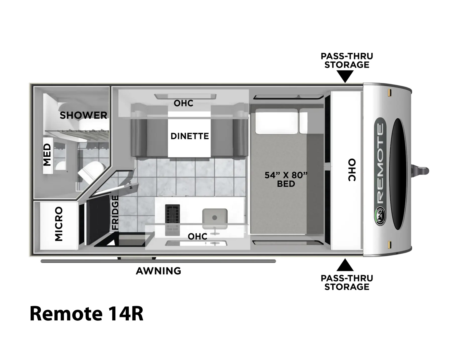 2027 Coachmen Remote 14R TRAVEL TRAILER