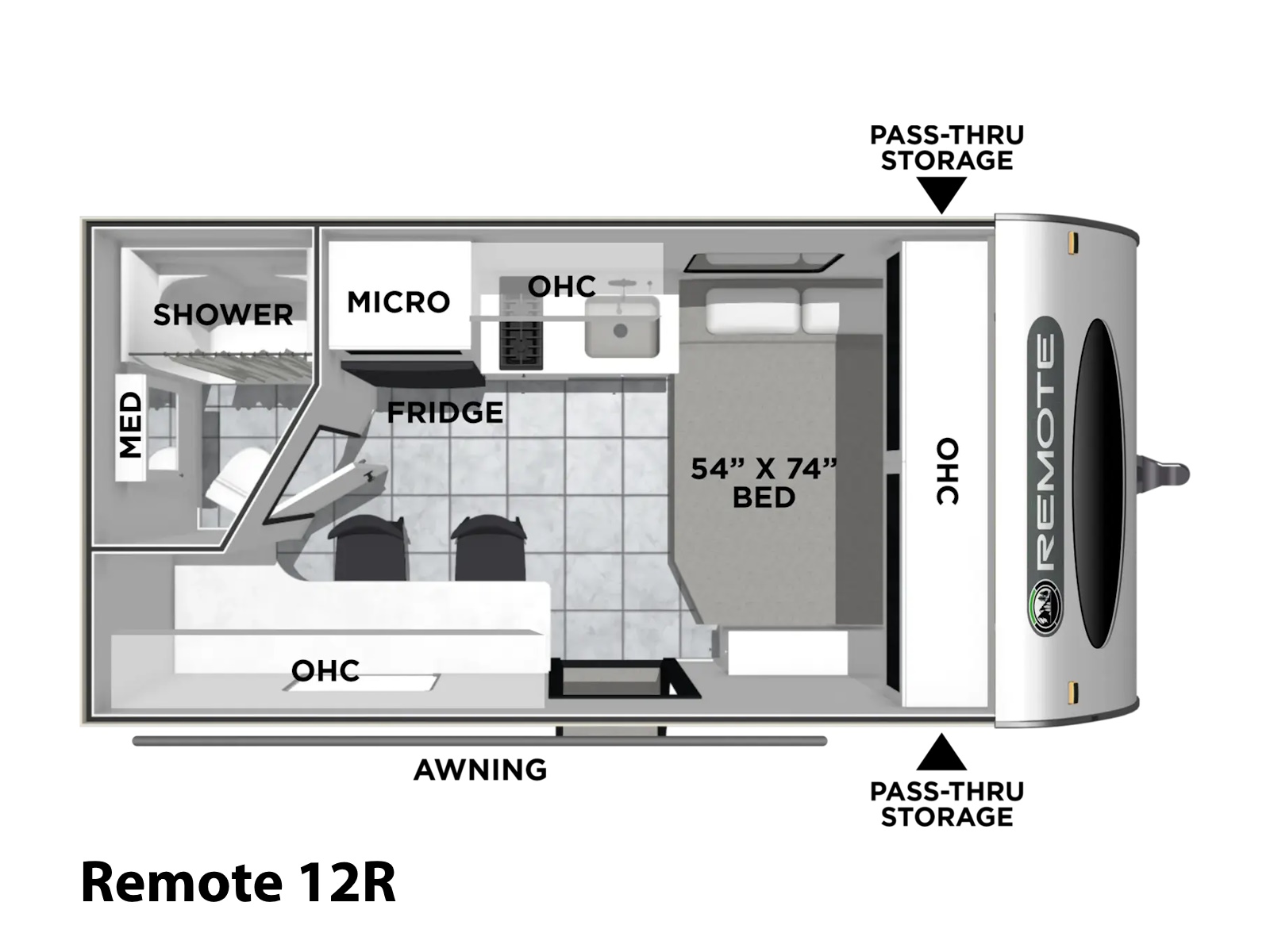 2027 Coachmen Remote 12R TRAVEL TRAILER