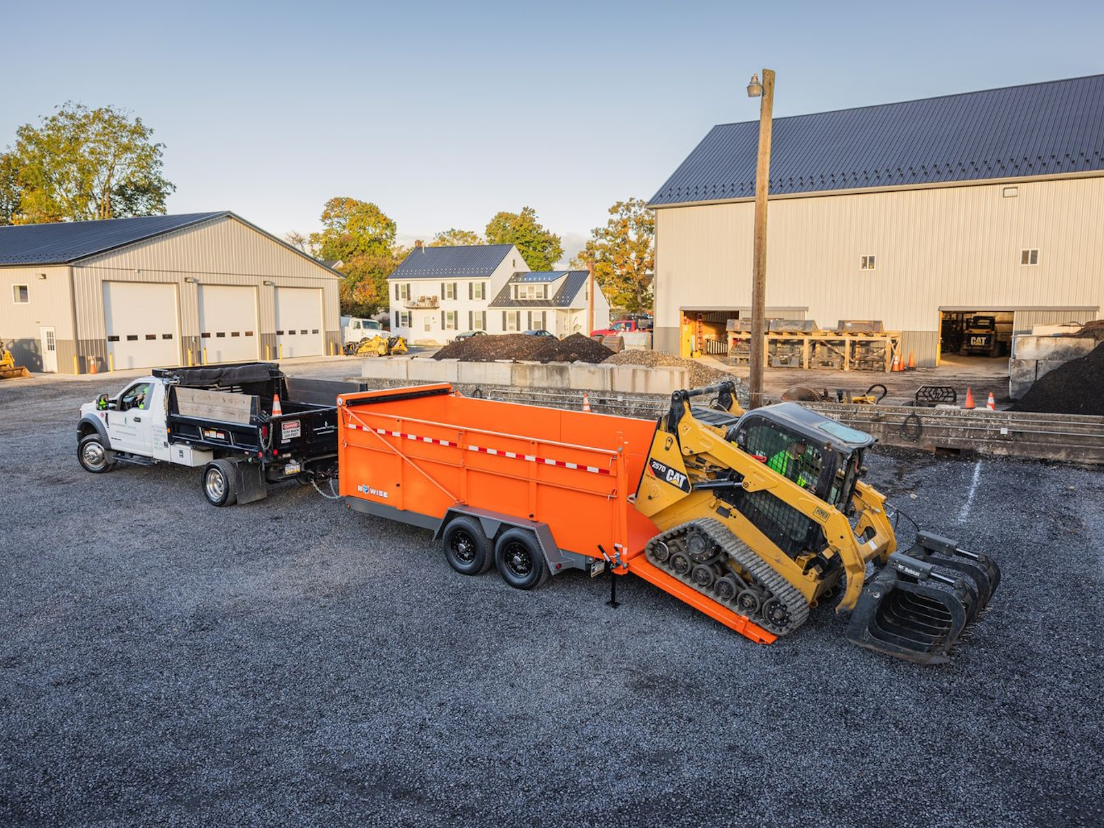 2025 BWise DU15 Dump Trailer