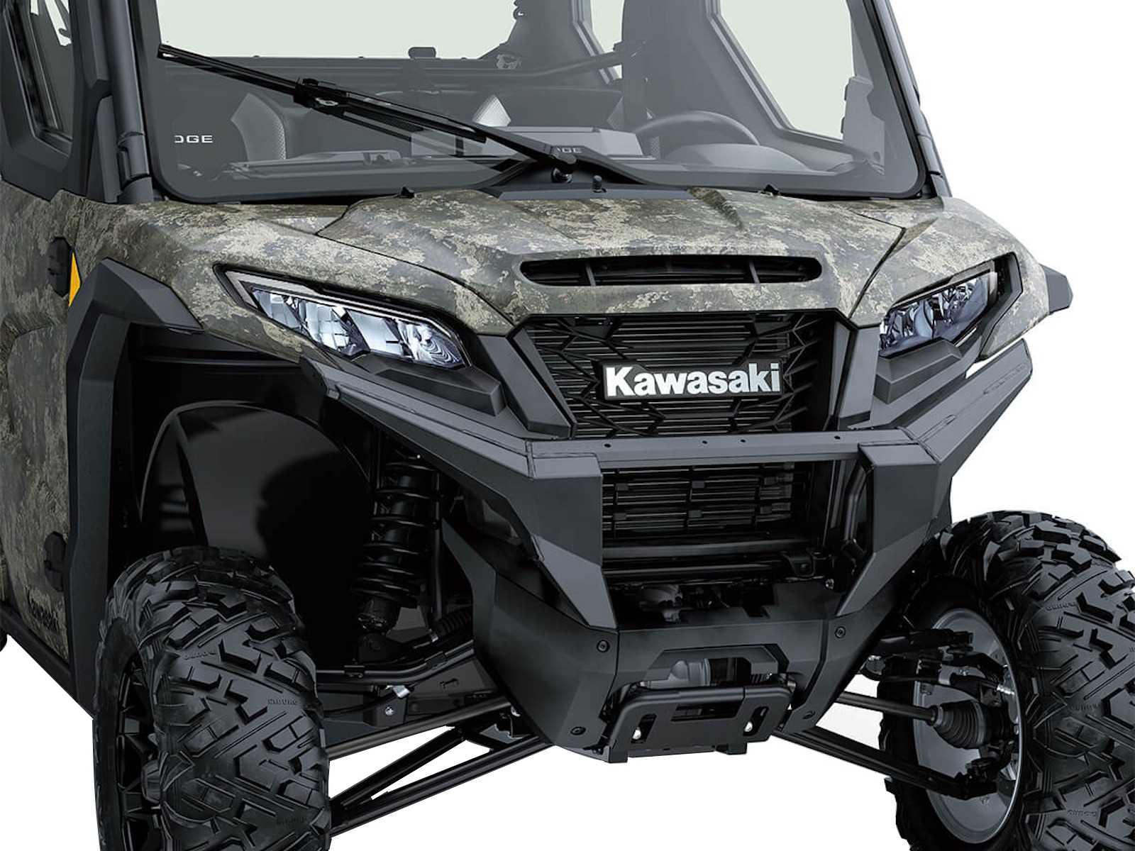 2025 Kawasaki RIDGE CREW HVAC CAMO Side x Side