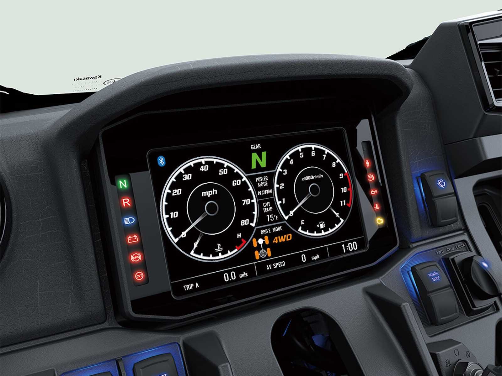 2025 Kawasaki RIDGE CREW HVAC CAMO Side x Side