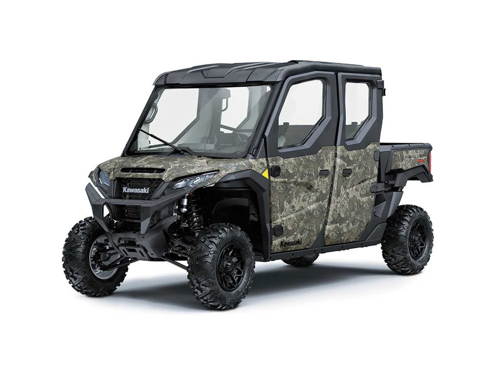 2025 Kawasaki RIDGE CREW HVAC CAMO Side x Side