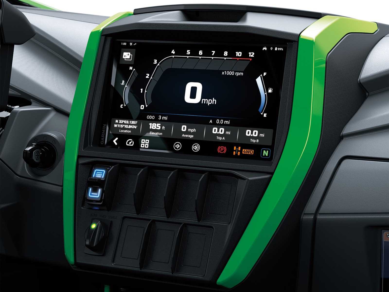 2026 Kawasaki TERYX5 H2 Deluxe eS UTV-HighPerf