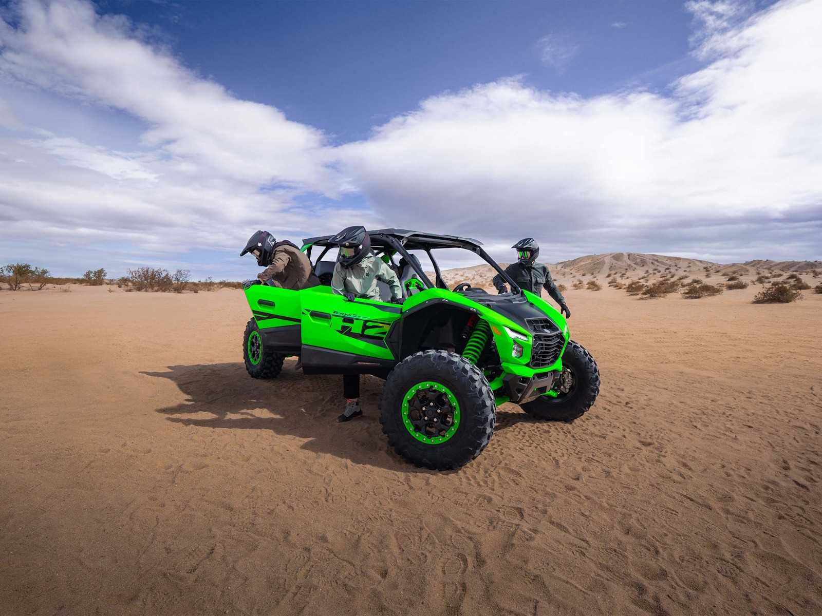 2026 Kawasaki TERYX5 H2 Deluxe eS UTV-HighPerf