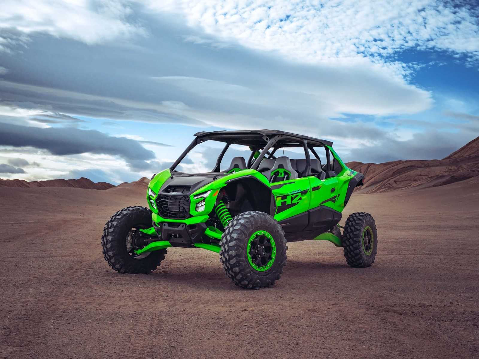 2026 Kawasaki TERYX5 H2 Deluxe eS UTV-HighPerf