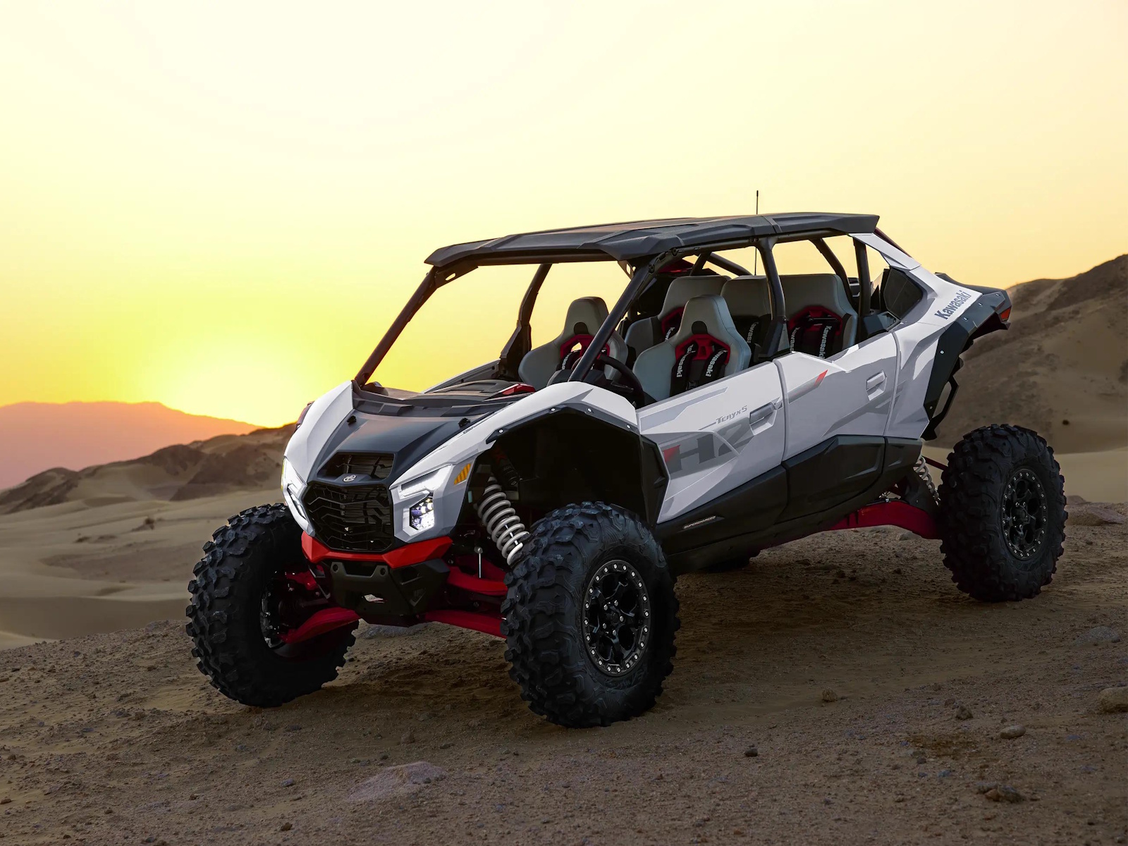 2026 Kawasaki TERYX5 H2 Deluxe eS UTV-HighPerf