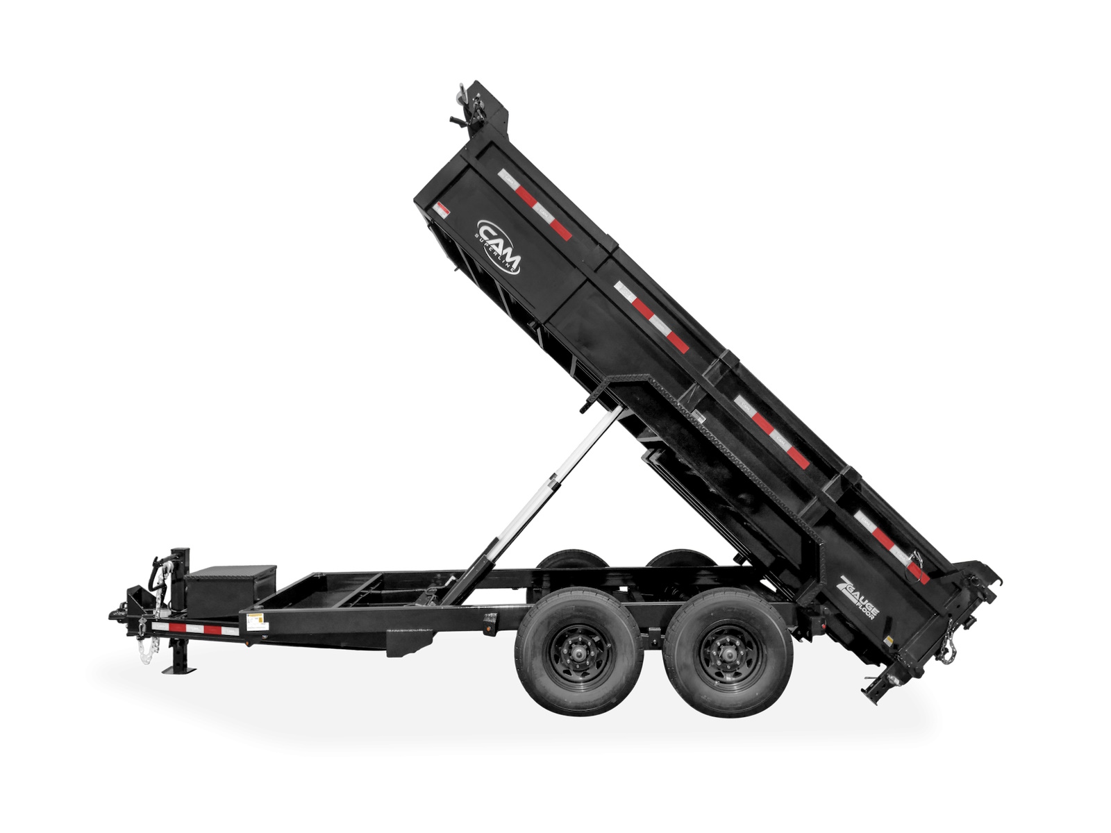 2024 Cam Superline 82" x 14' (15.4k) The BEAST Dual Telescopic Dump Dump Trailers