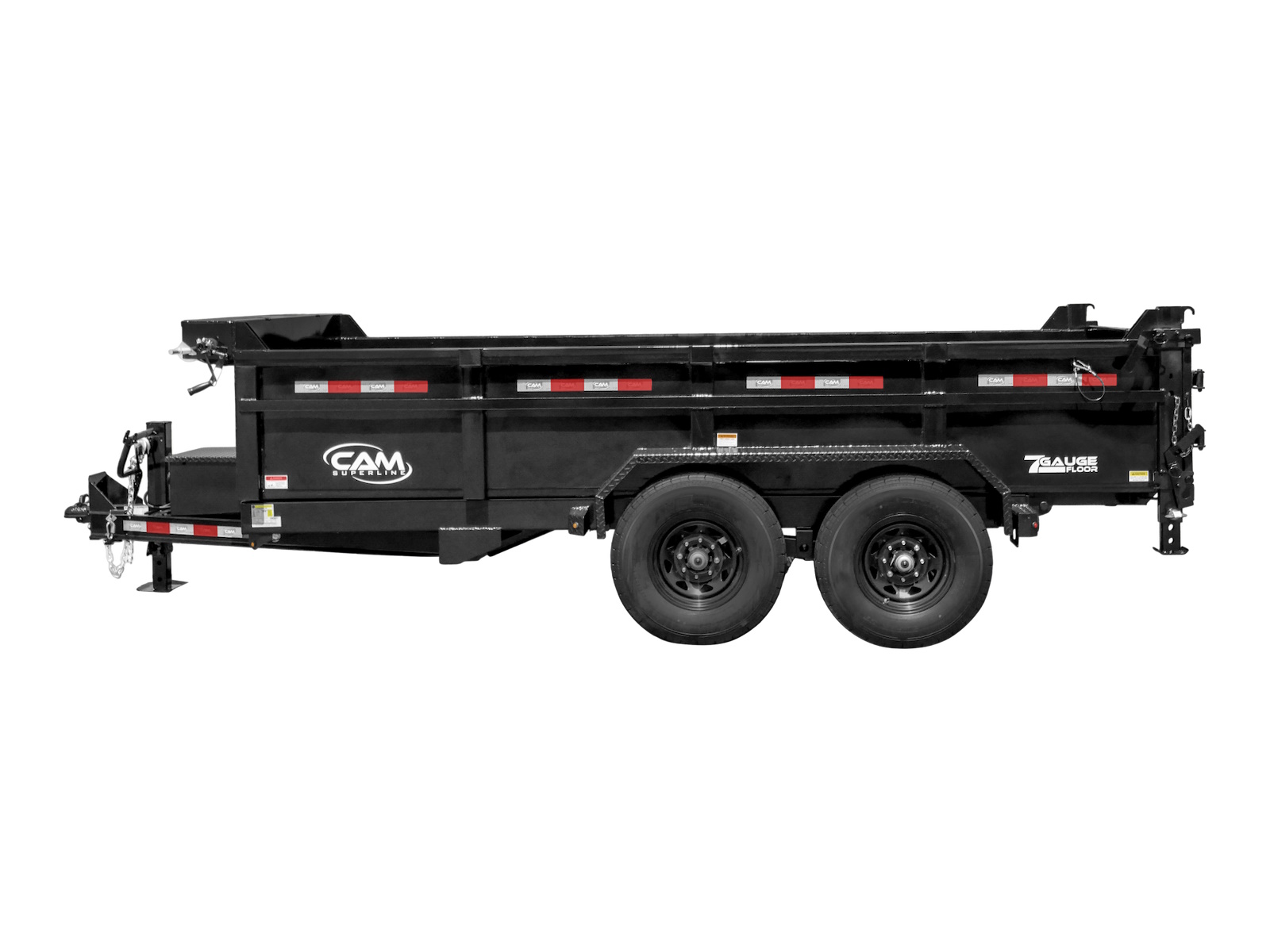 2024 Cam Superline 82" x 14' (15.4k) The BEAST Dual Telescopic Dump Dump Trailers