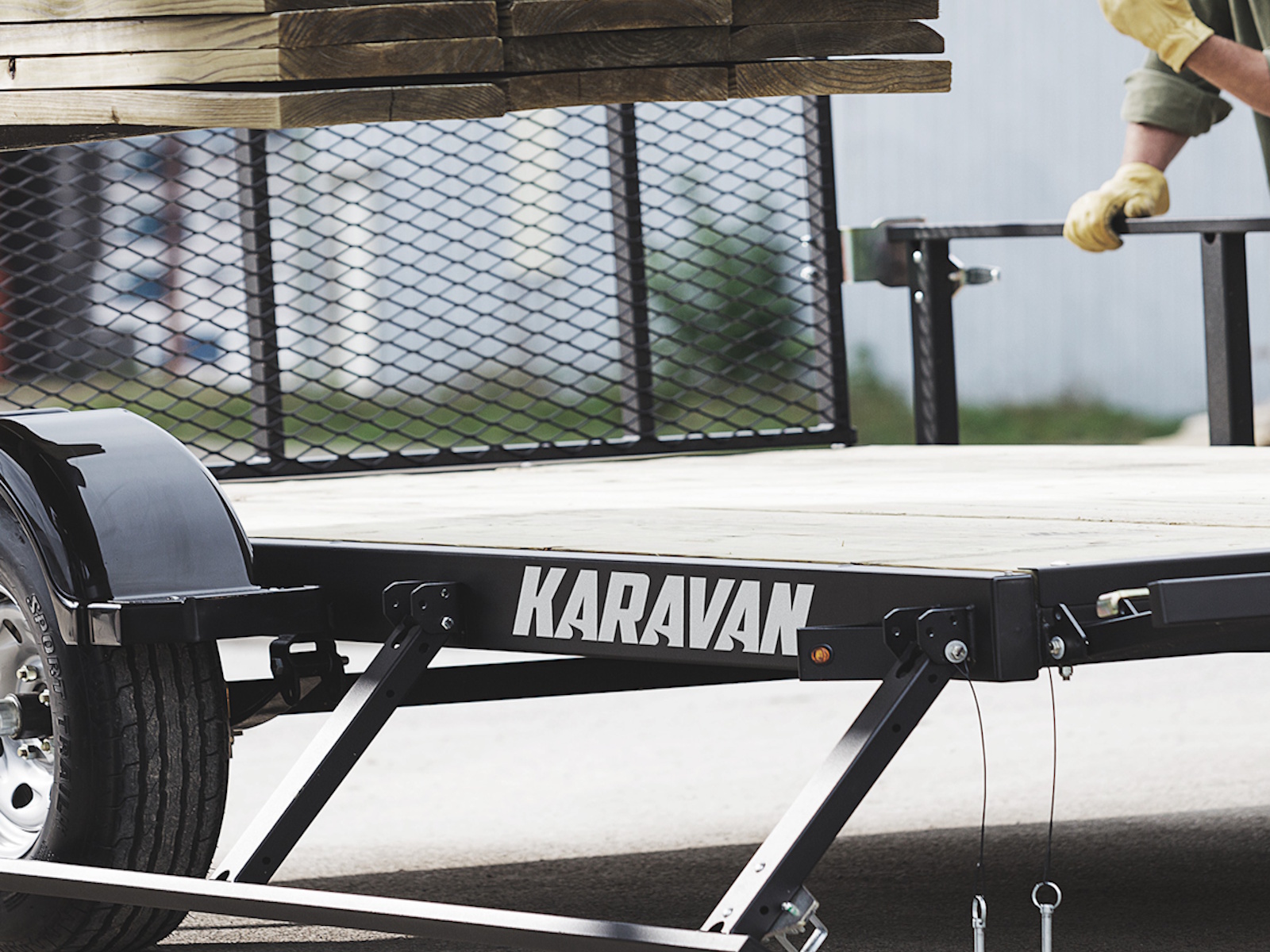 2027 Karavan 5 x 8 ft. Steel Utility Trailer Trailer