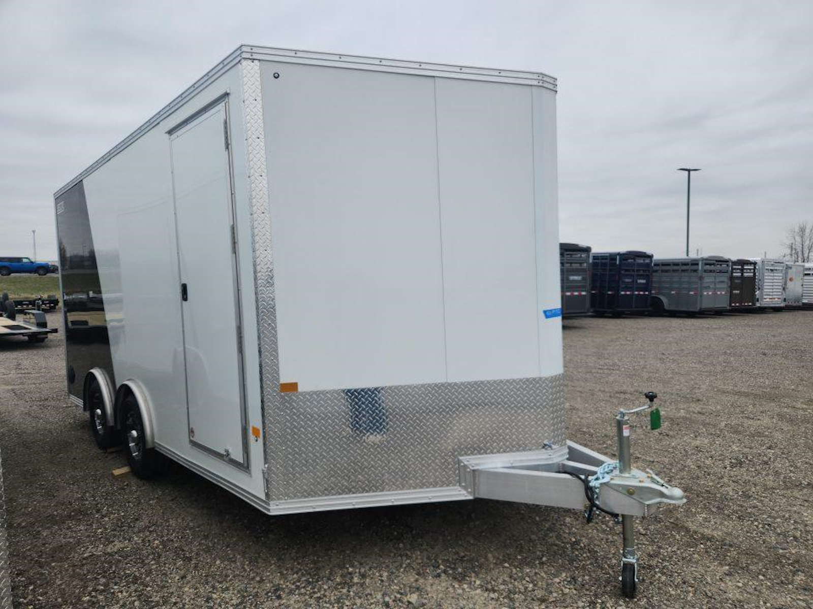 2019 Alcom PCH 8.5 X 16 AS Trailer