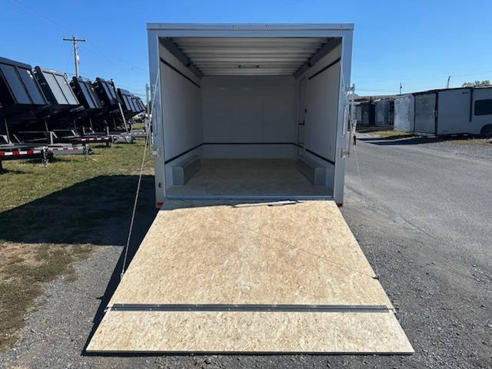 2019 Alcom PCH 8.5 X 16 AS Trailer