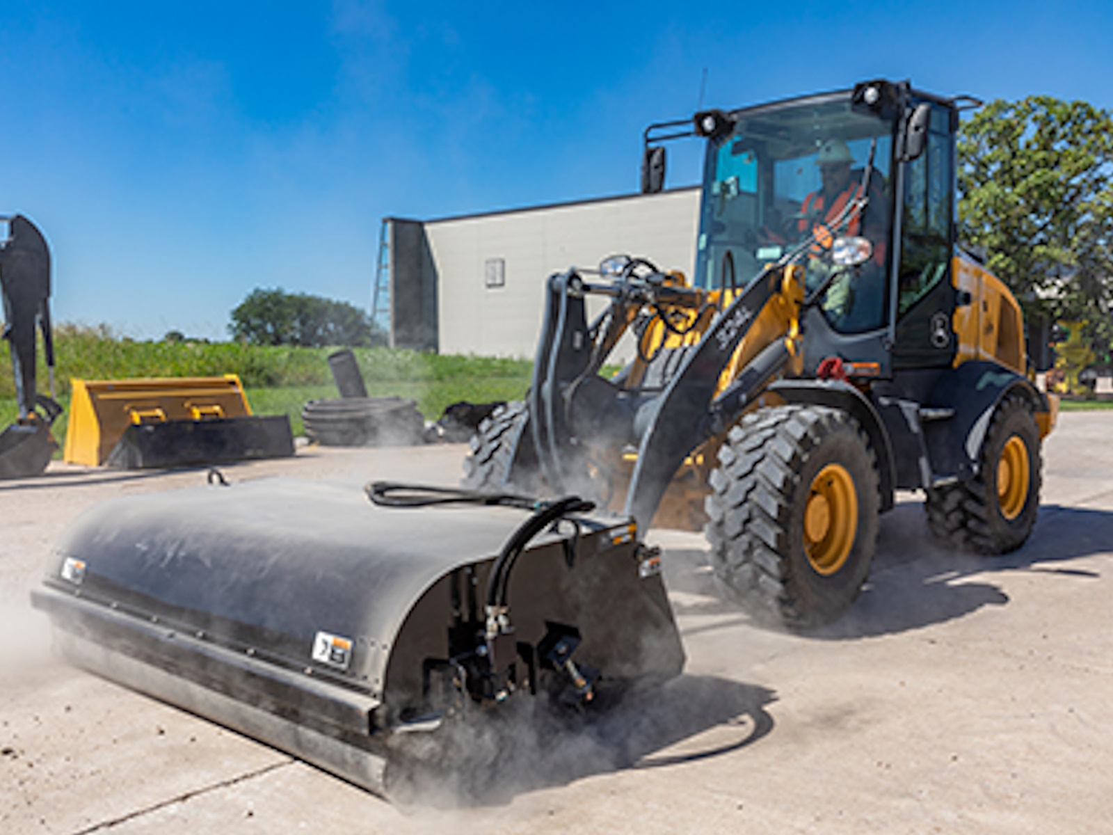 2026 John Deere Ag Pick-Up Brooms Compact Construction Equipment