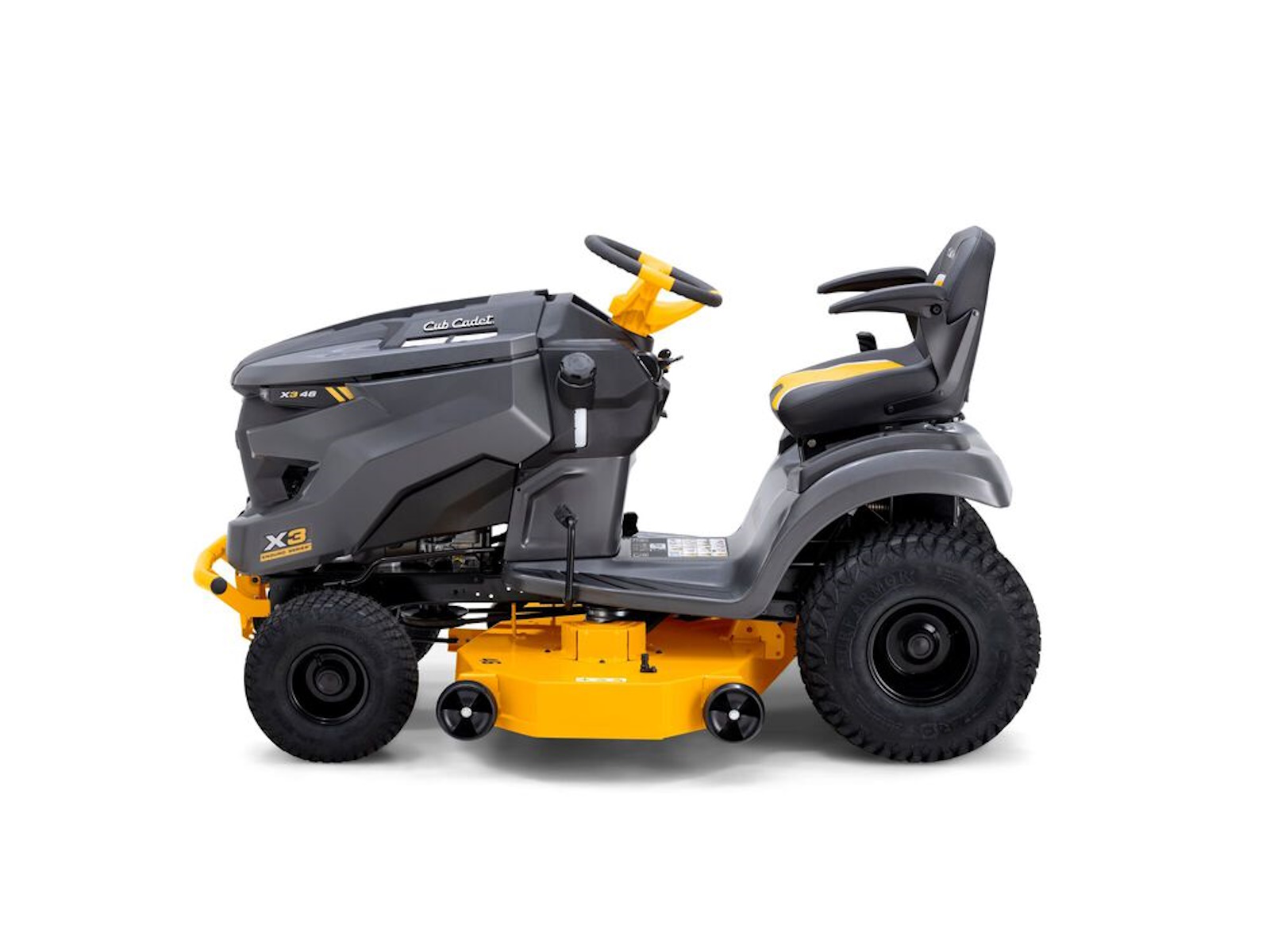 2027 Cub Cadet X3 46 21.5 HP Riding Lawn Mower with AeroForce Fabricated Deck Mower-Riding