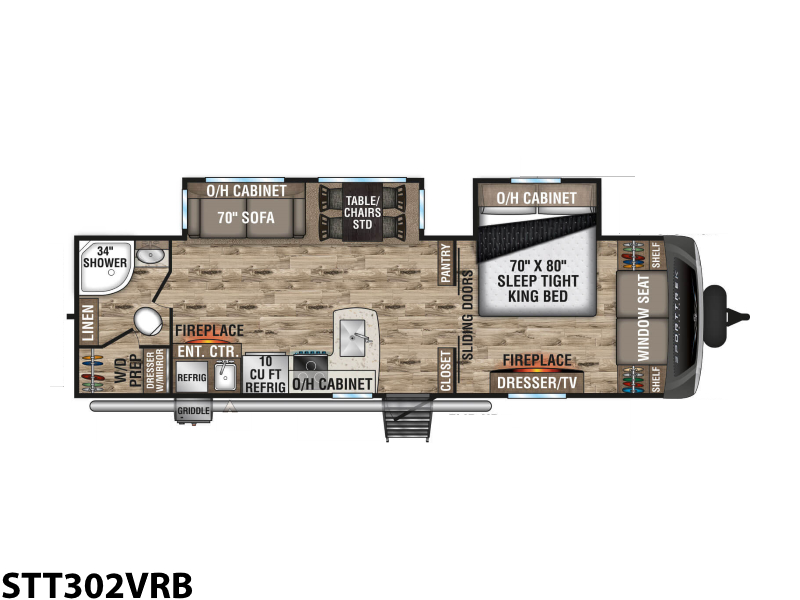 2022 Venture RV SportTrek Touring Edition TRAVEL TRAILER