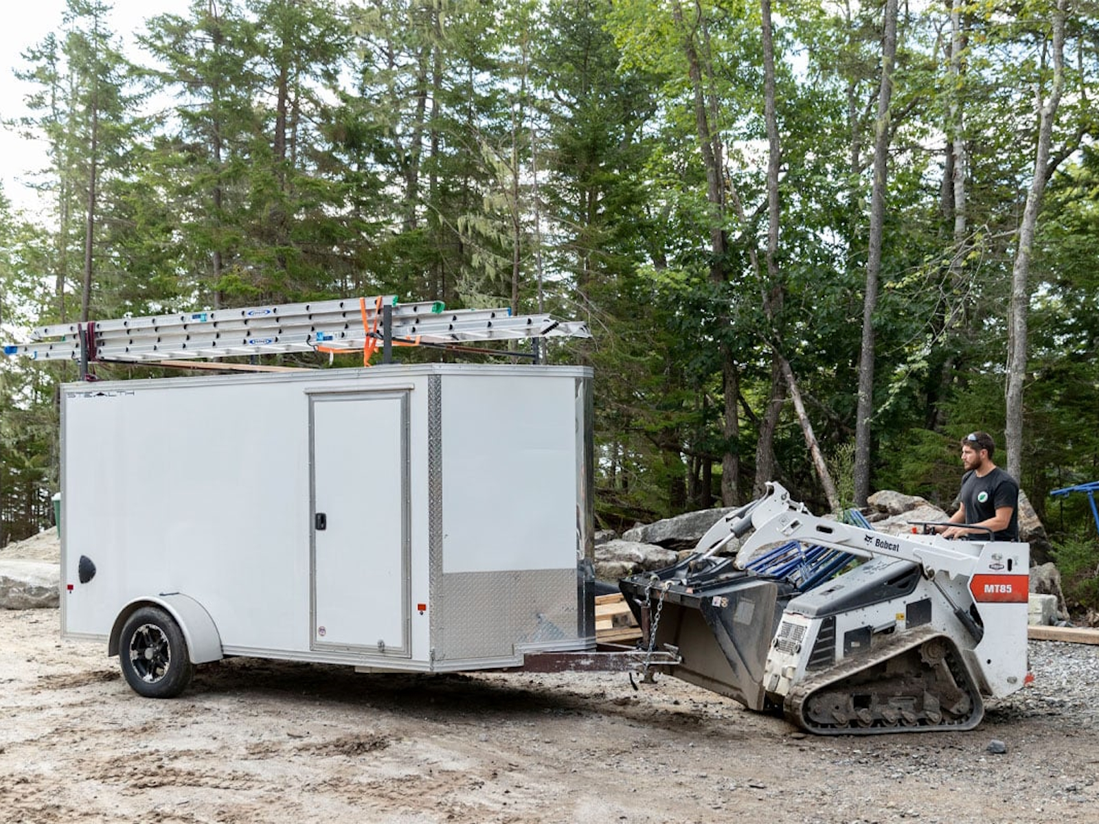 2026 Alcom Stealth Enclosed 5/6 Wide Cargo Trailers Enclosed Cargo Trailer