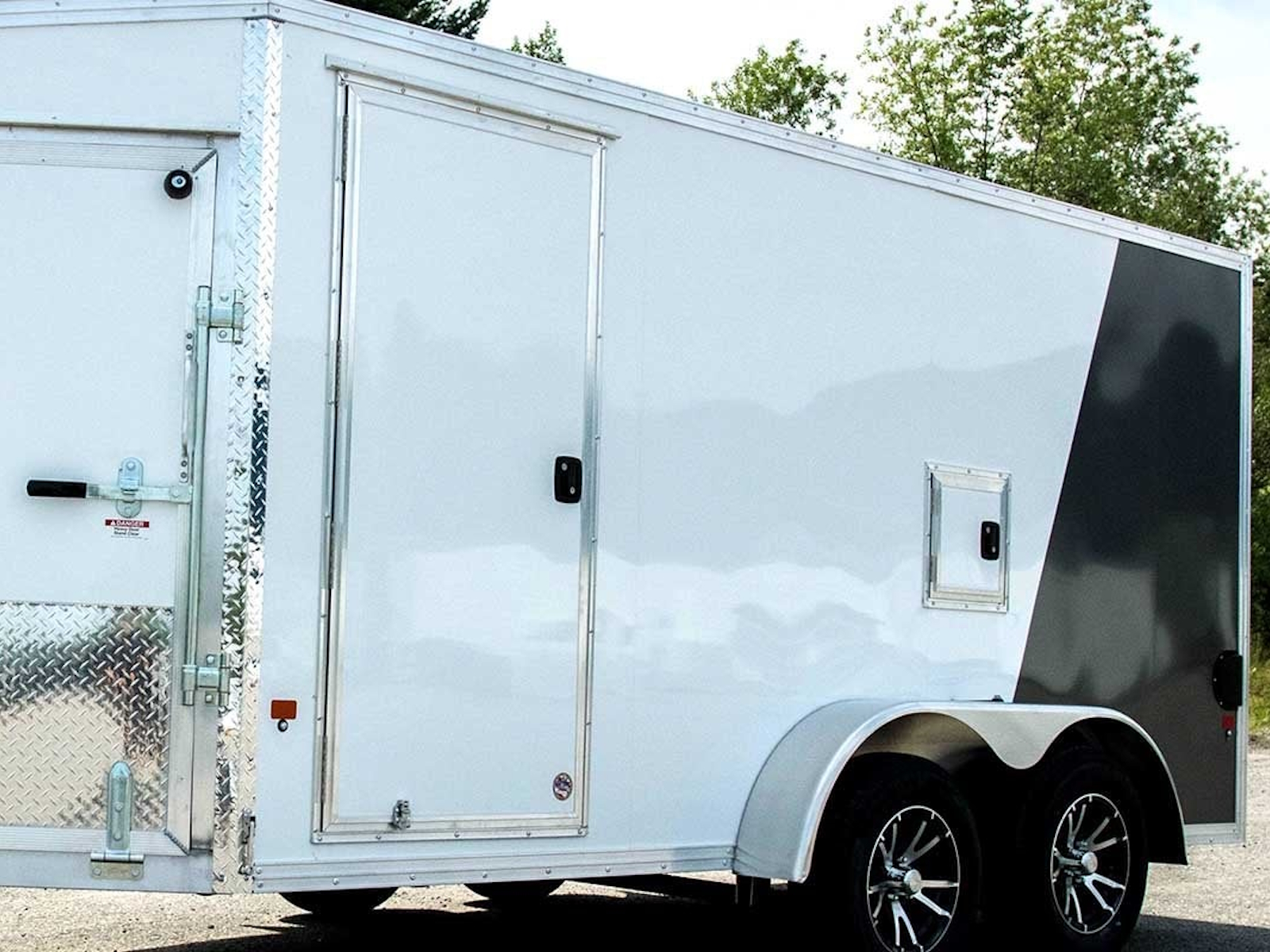 2026 Alcom Stealth Enclosed 5/6 Wide Cargo Trailers Enclosed Cargo Trailer