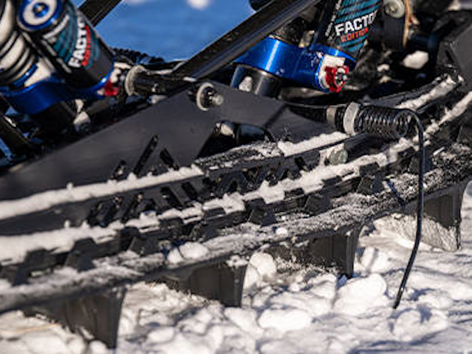 2026 POLARIS BOOST RMK KHAOS 155 3.25 BLK TUNNEL, BLUE RAILS, 7S Snowmobile