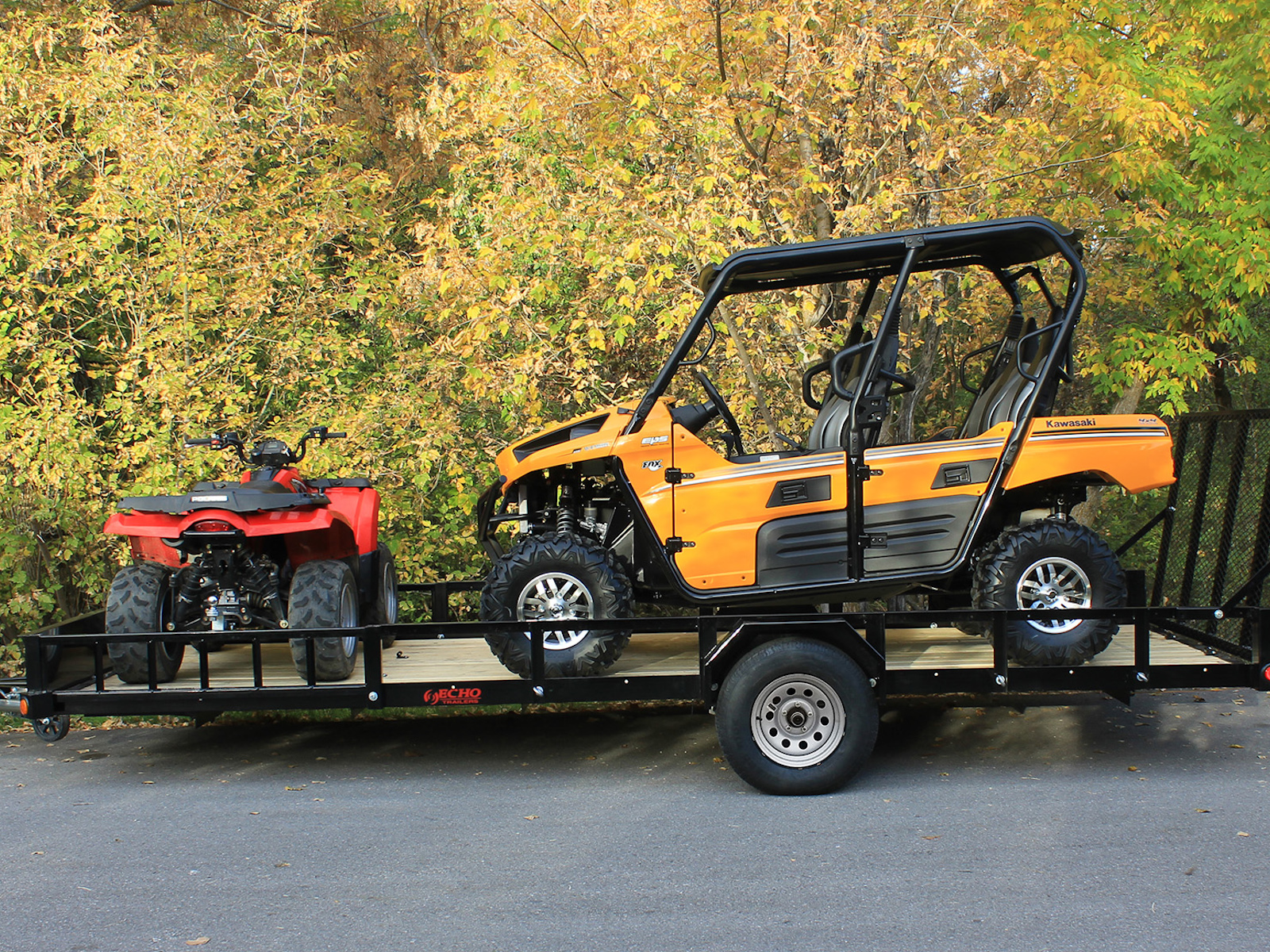 2027 Echo Trailers ADVANTAGE 7X17 TANDEM Trailer