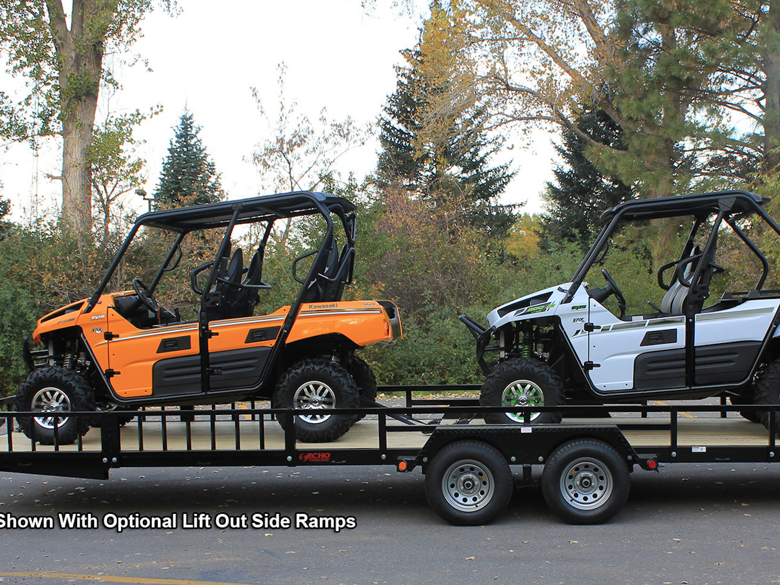 2027 Echo Trailers ADVANTAGE 7 X 26 TANDEM AXLE Trailer