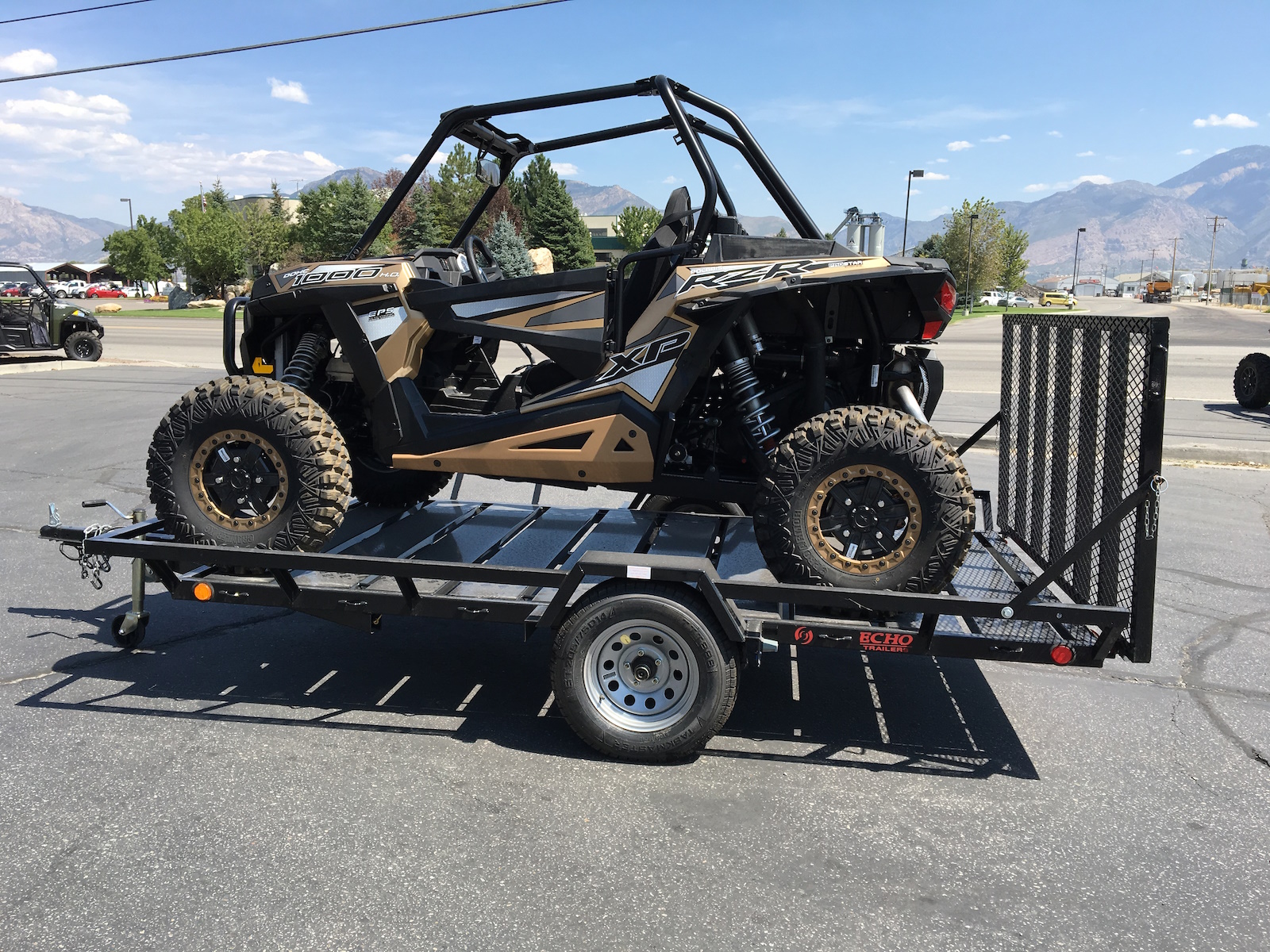 2026 Echo Trailers EEW-11-14 ATV Trailer