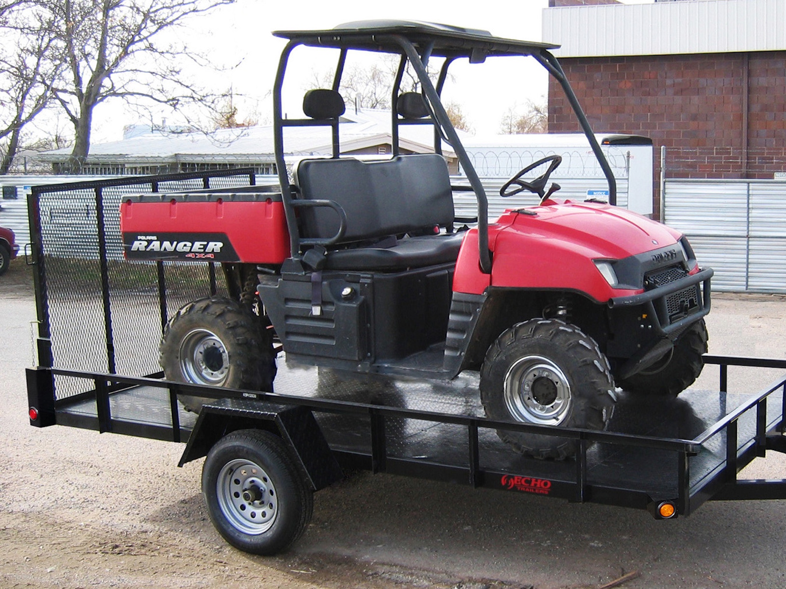 2025 Echo Trailers ECHO ADVANTAGE 76"X10" EA-10-15-WD Trailer