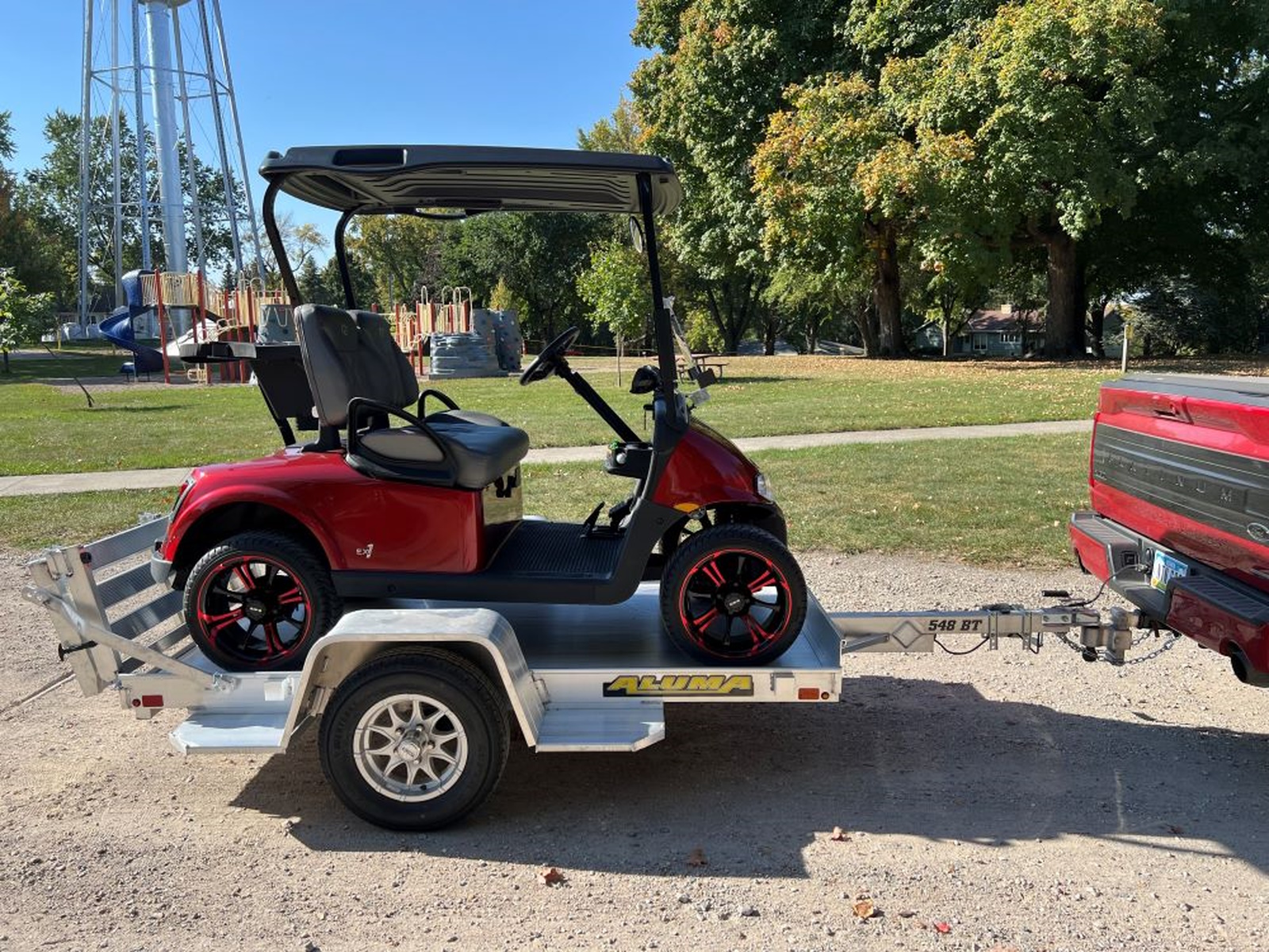 2026 Aluma Utility Trailer 548S-TG Open Aluminum Utility