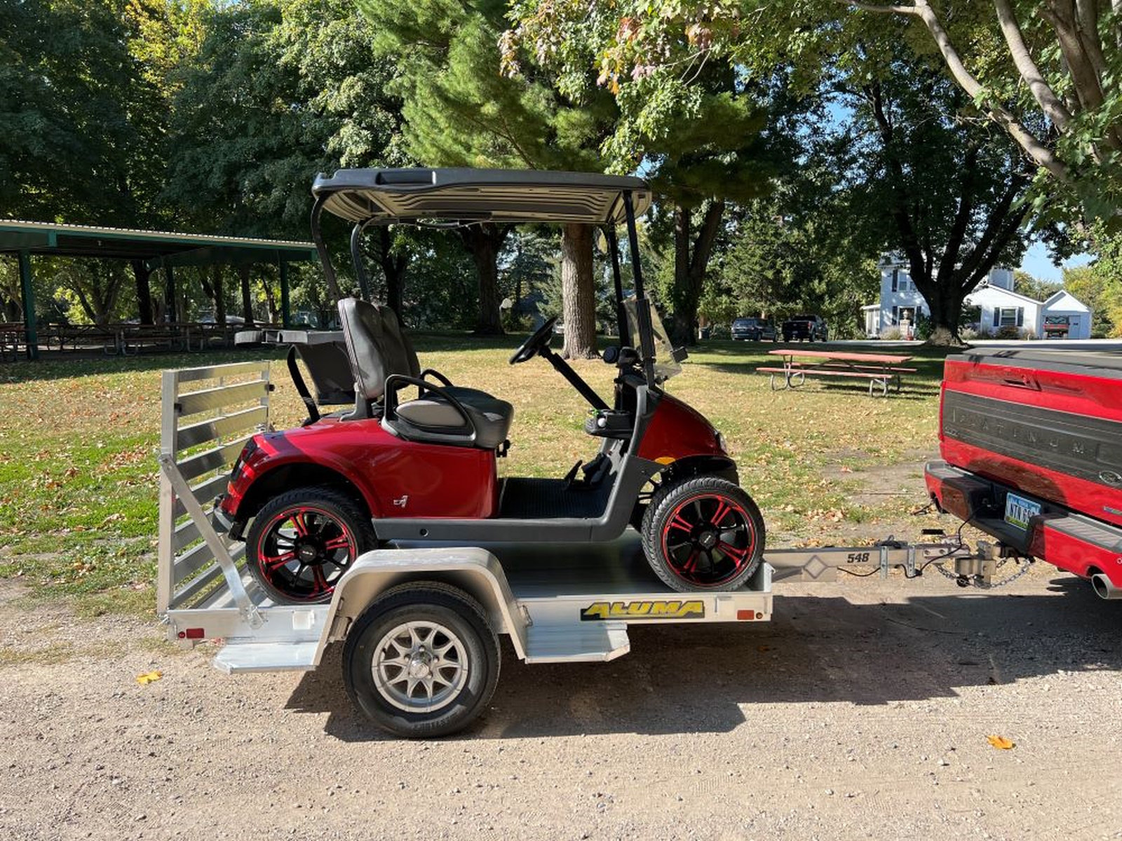 2026 Aluma Utility Trailer 548S-TG Open Aluminum Utility