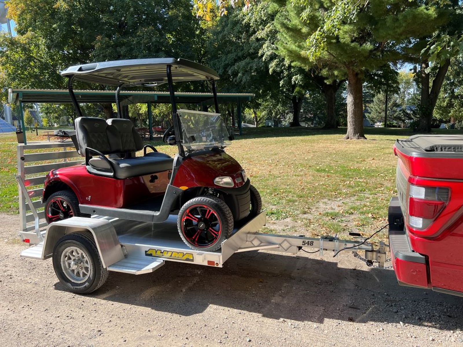 2026 Aluma Utility Trailer 548S-TG Open Aluminum Utility