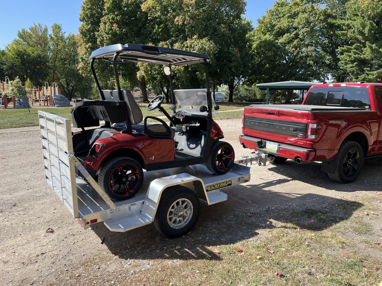 2026 Aluma Utility Trailer 638S-TG Open Aluminum Utility