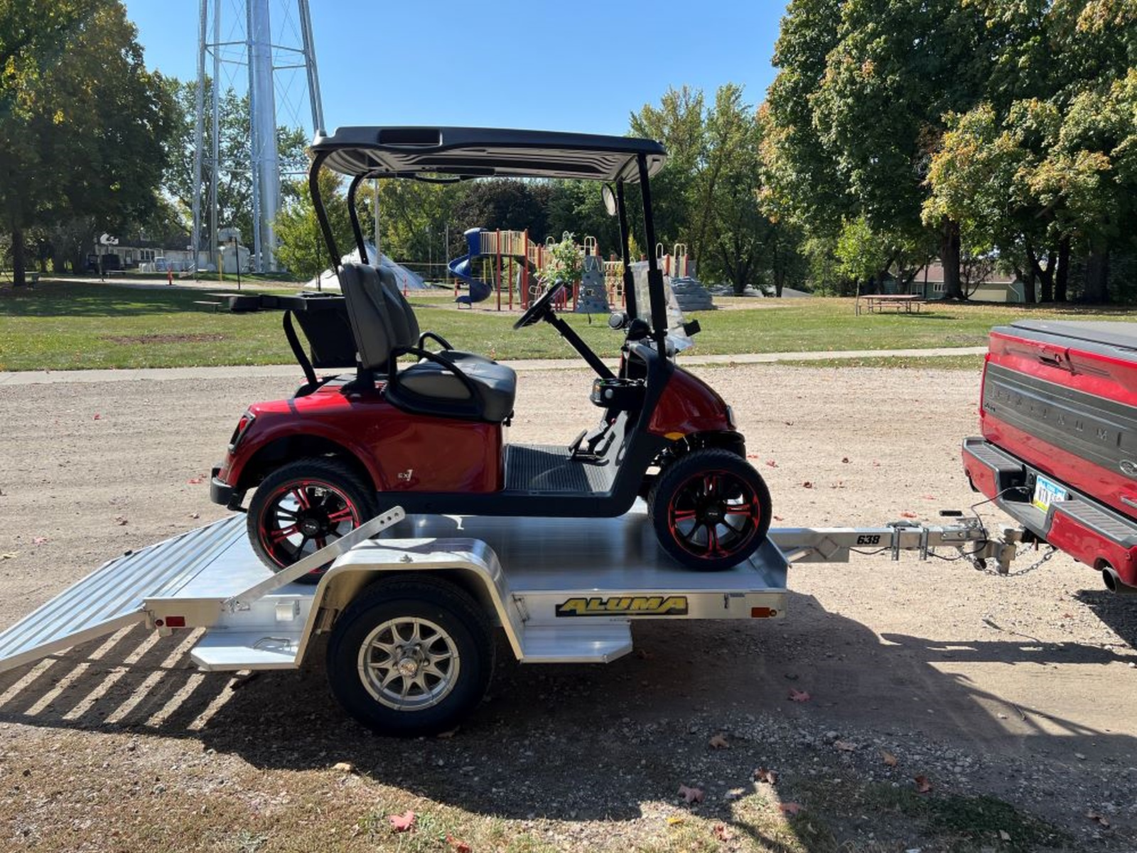 2026 Aluma Utility Trailer 638S-TG Open Aluminum Utility