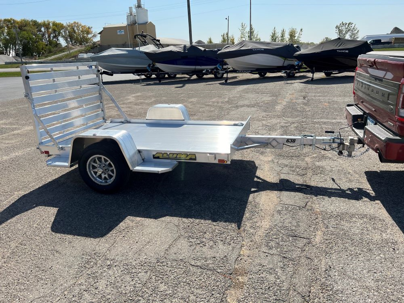 2026 Aluma Utility Trailer 638S-TG Open Aluminum Utility