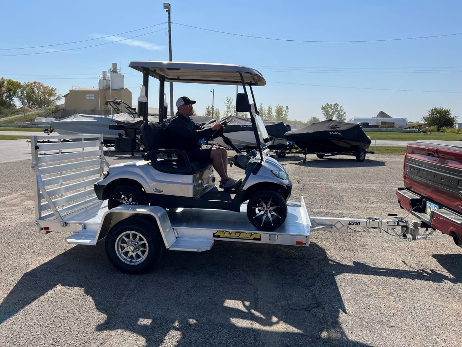 2026 Aluma Utility Trailer 6310S-TG Open Aluminum Utility