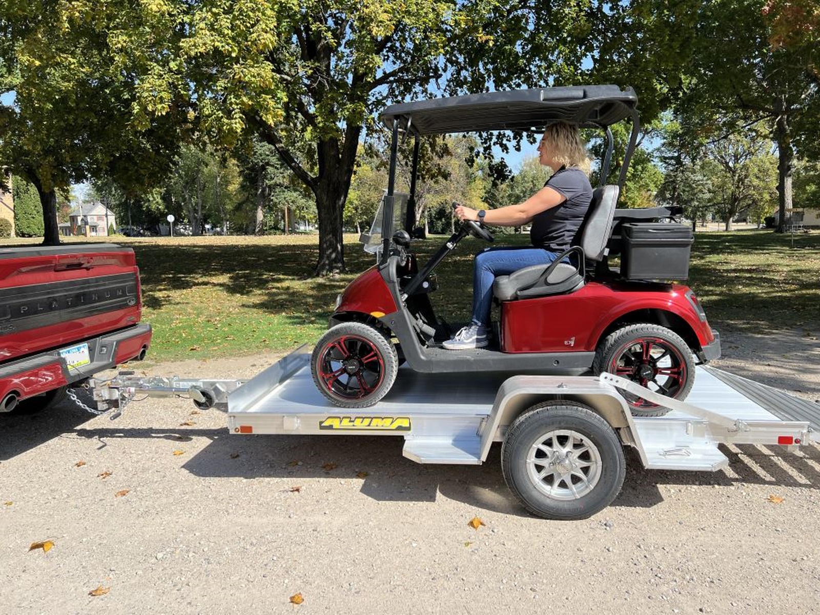 2026 Aluma Utility Trailer 6310S-TG Open Aluminum Utility