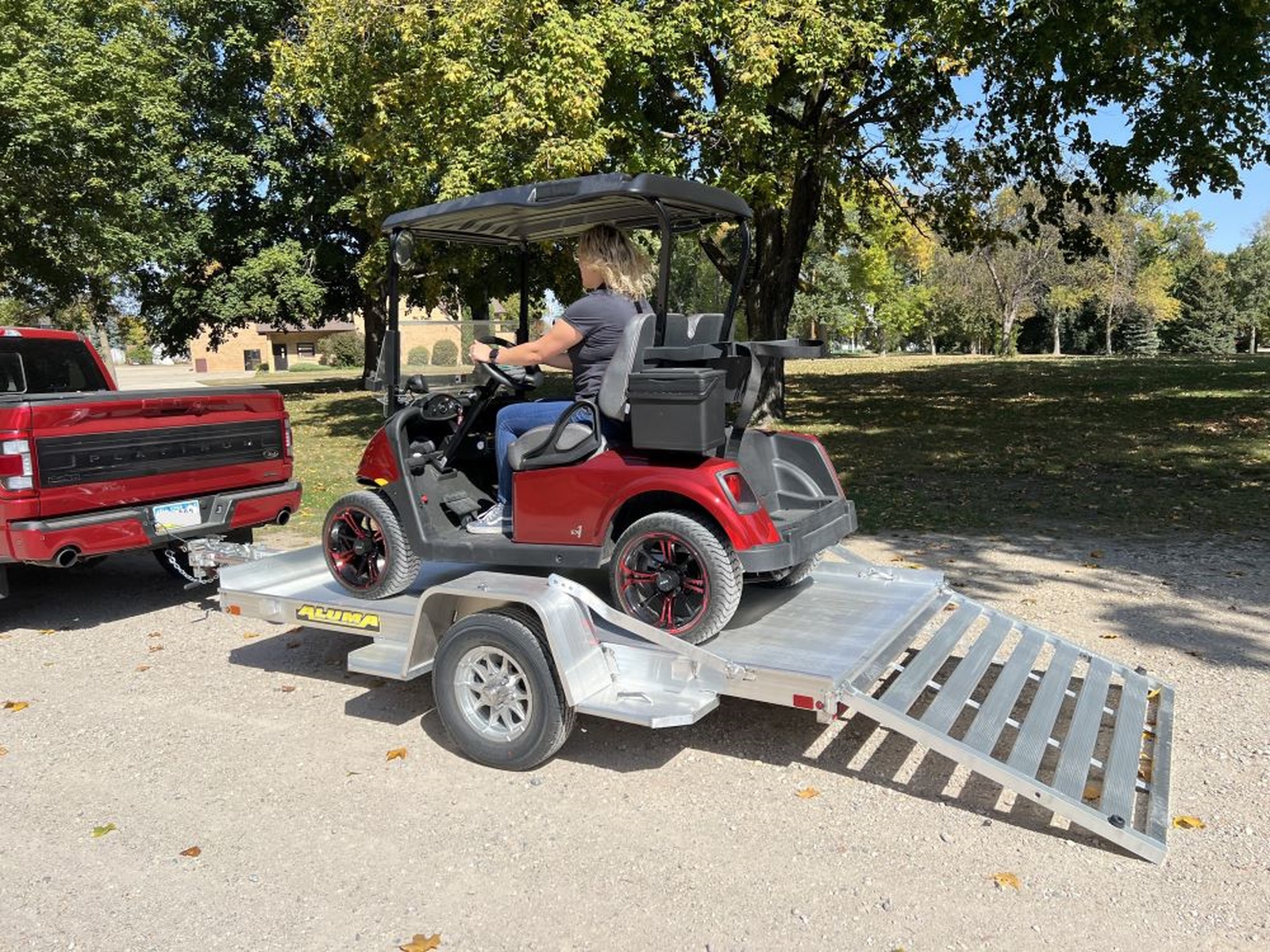 2026 Aluma Utility Trailer 6310S-TG Open Aluminum Utility