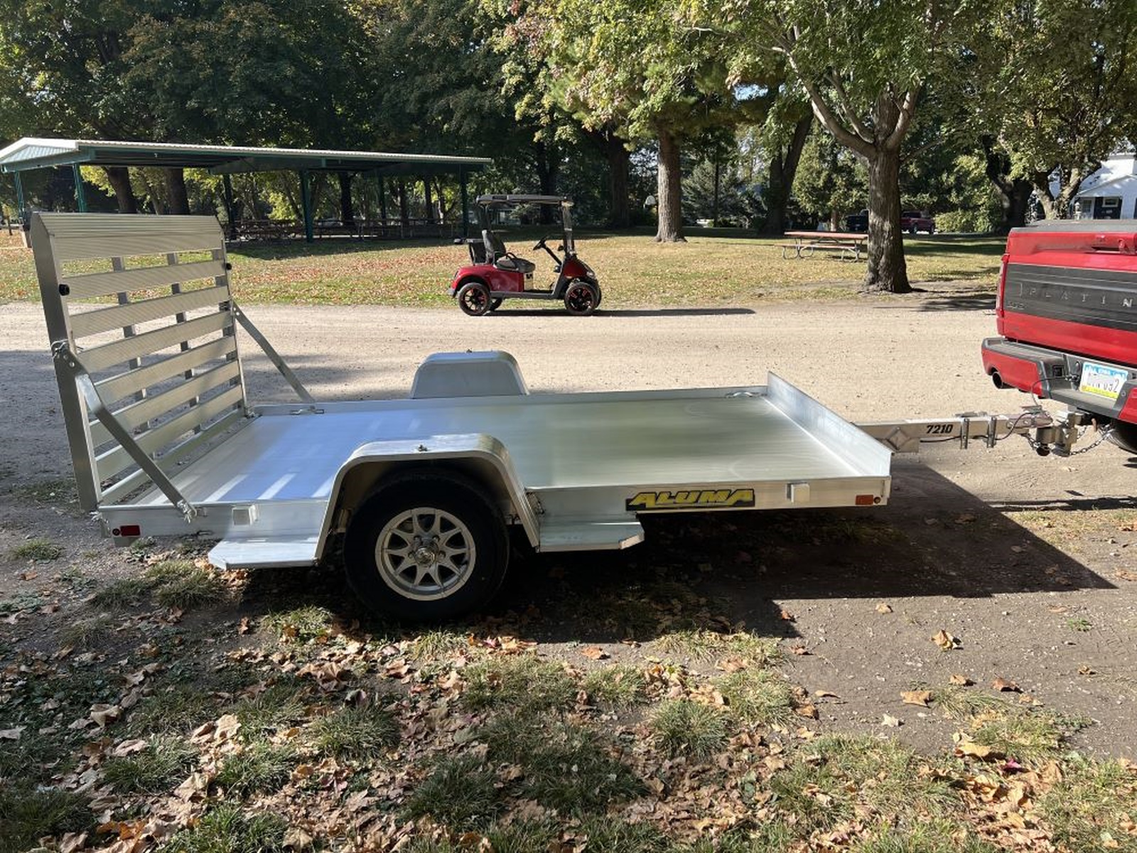 2026 Aluma Utility Trailer 7210S-TG Open Aluminum Utility
