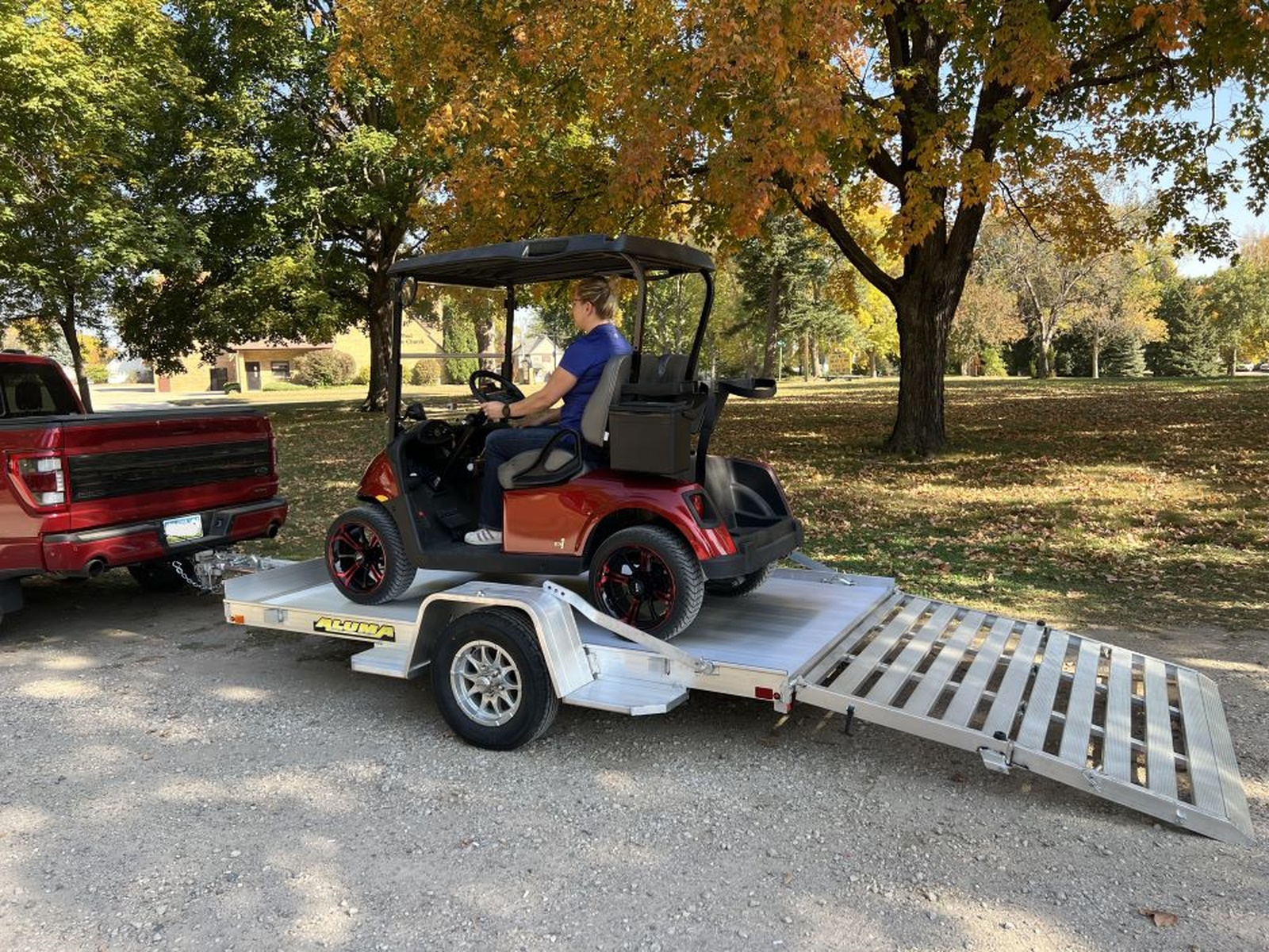 2026 Aluma Utility Trailer 7210S-TG Open Aluminum Utility