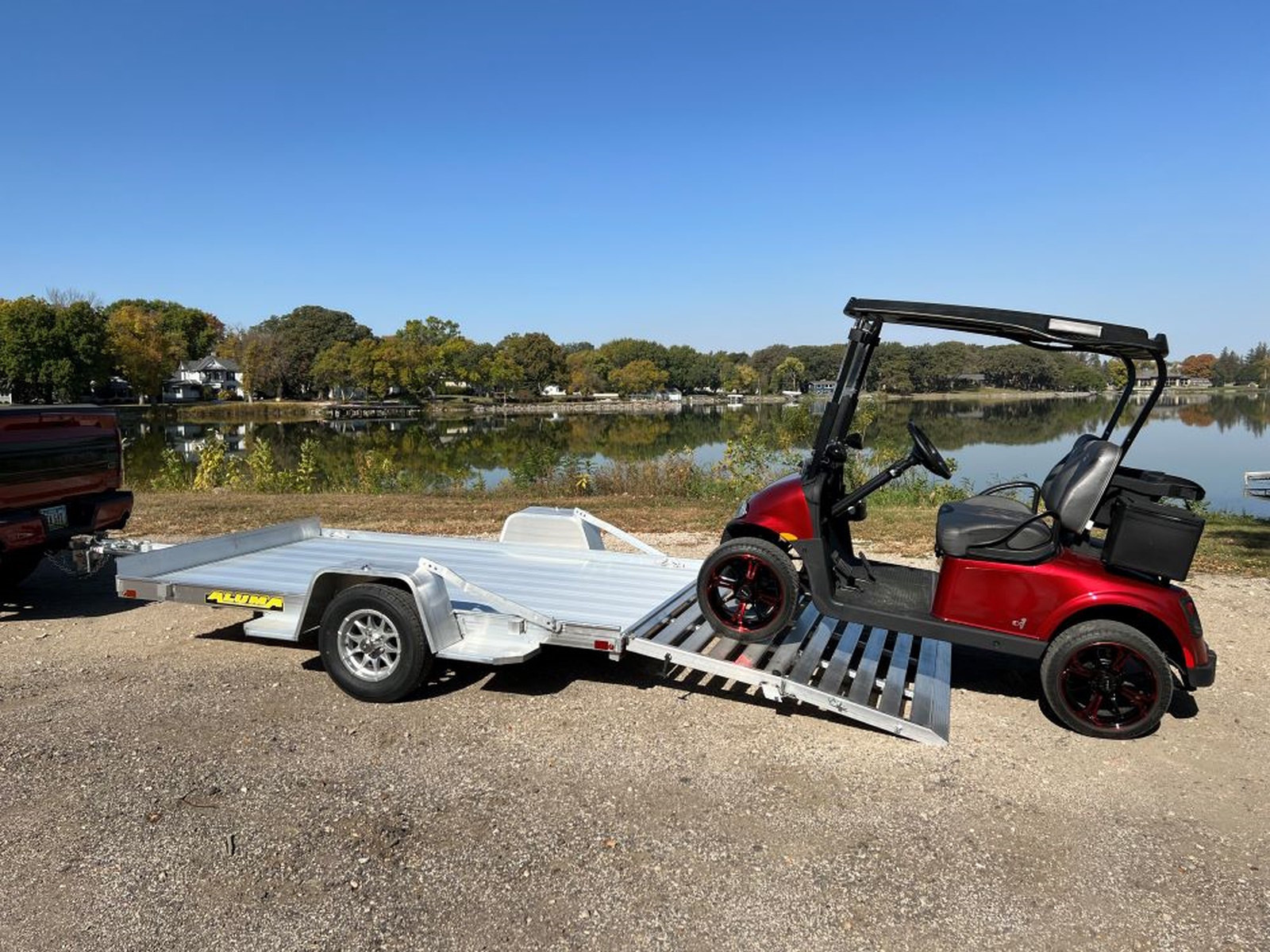2026 Aluma Utility Trailer 7210S-TG Open Aluminum Utility