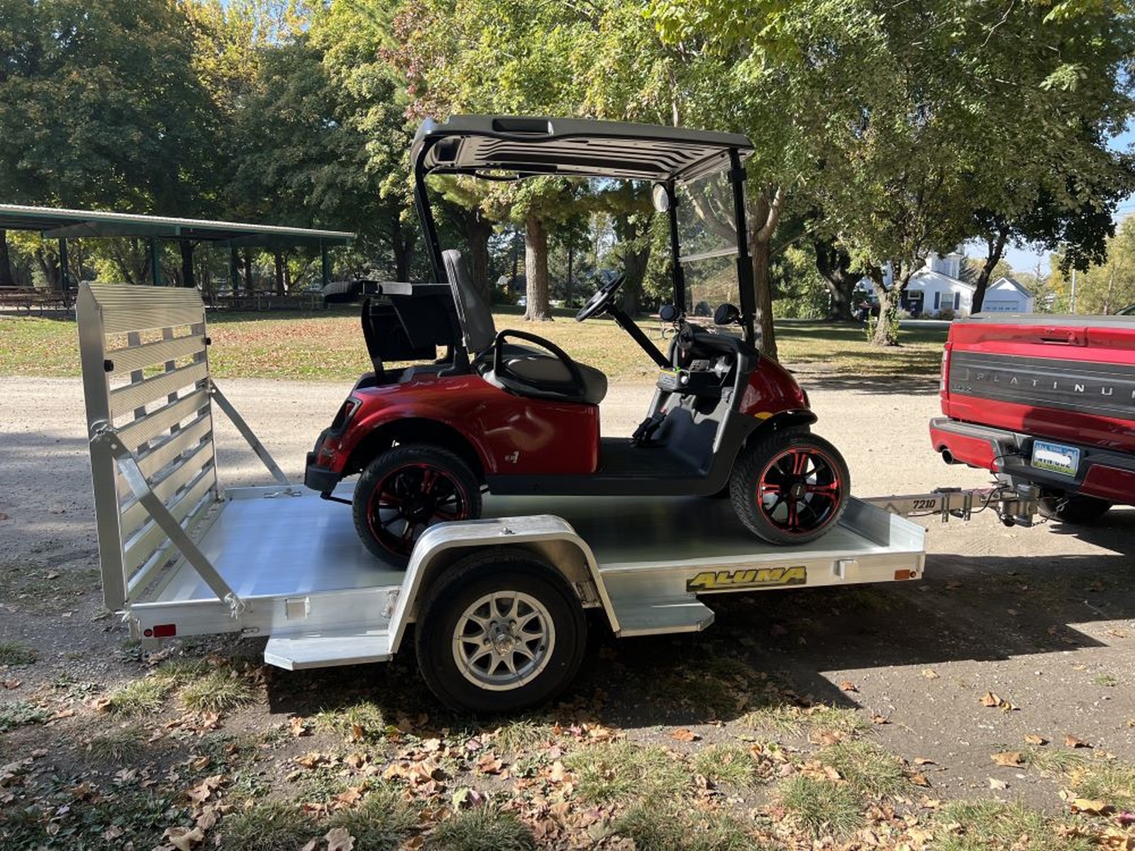 2026 Aluma Utility Trailer 7210S-TG Open Aluminum Utility