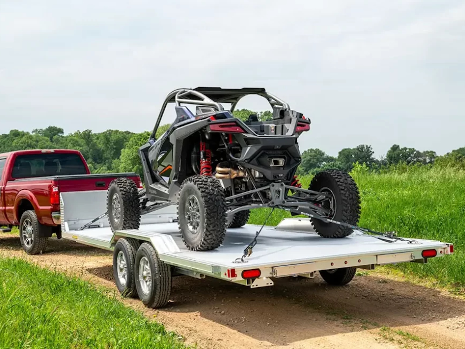 2025 Aluma Utility Trailer WB18-TA-EL-DOF-R-RR-RTD Car Haulers