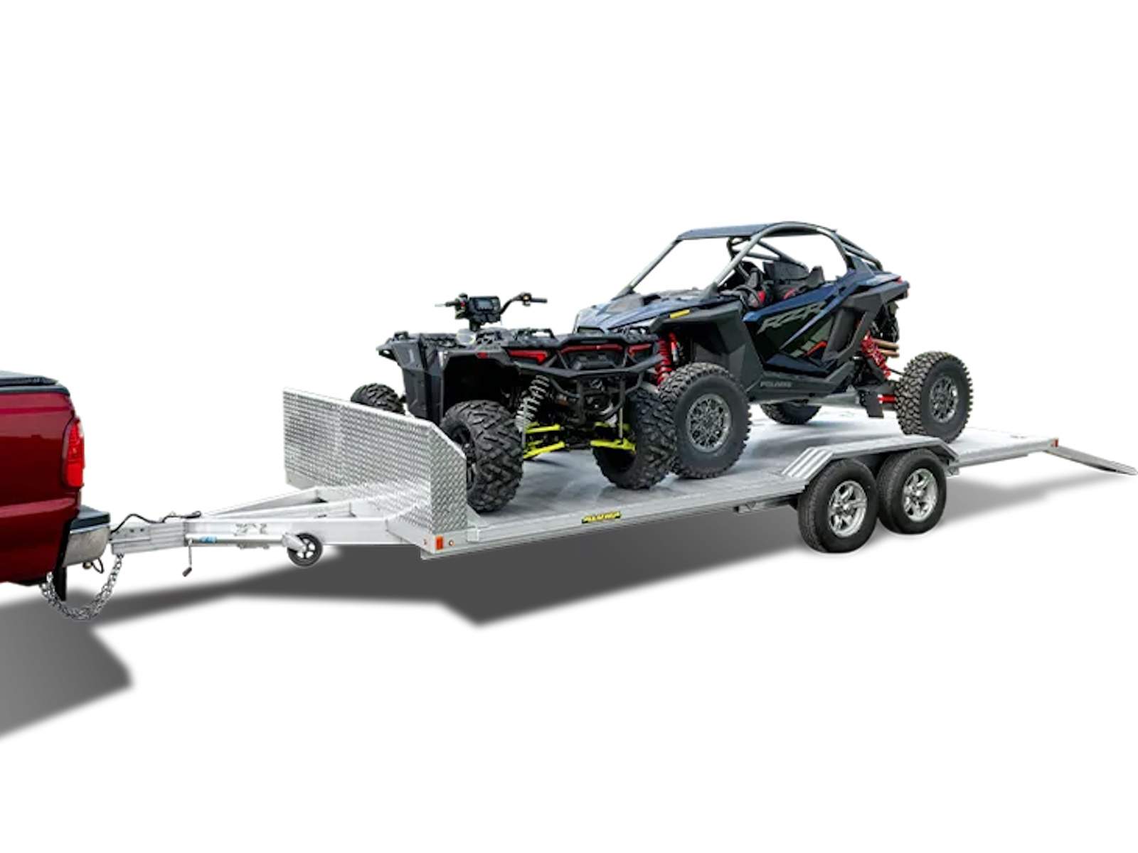 2025 Aluma Utility Trailer WB18-TA-EL-DOF-R-RR-RTD Car Haulers