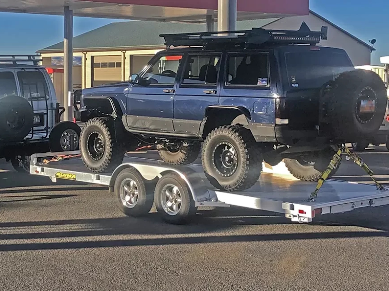 2025 Aluma Utility Trailer 8218TA-EL-R-RTD Car Haulers