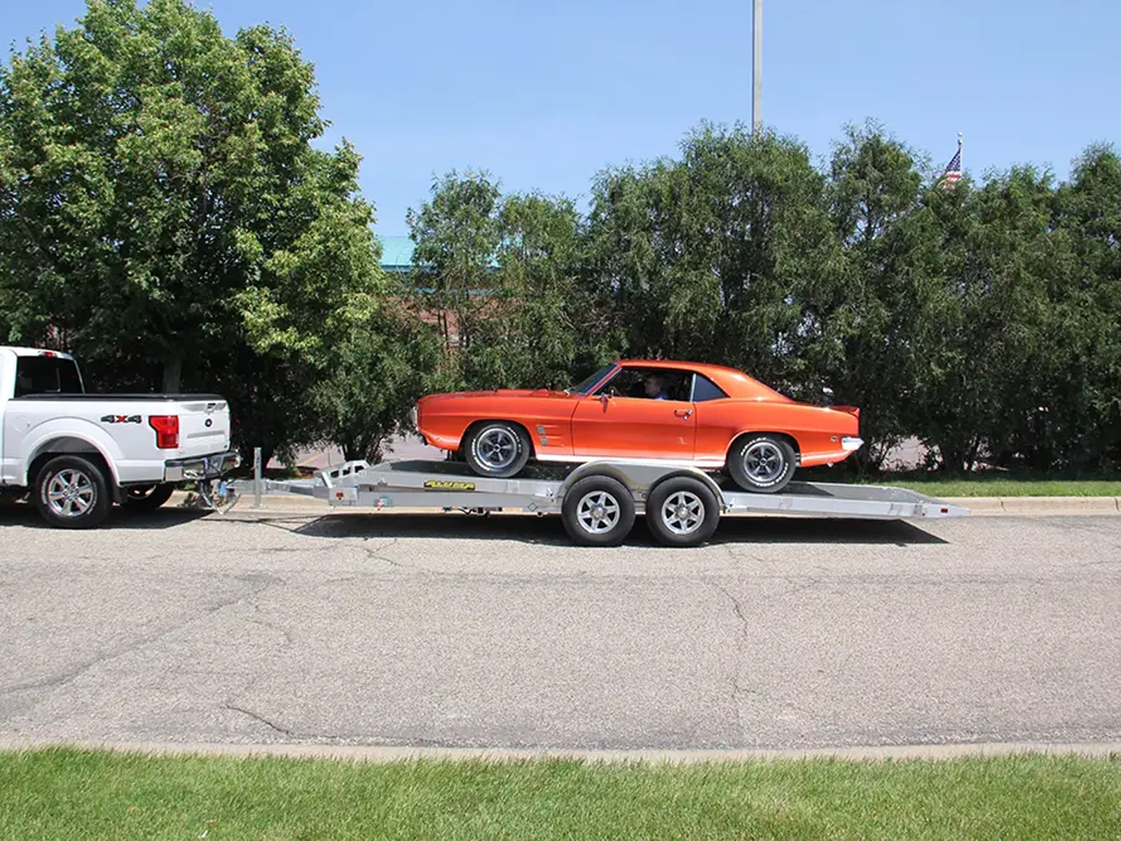 2026 Aluma Utility Trailer 8216TILT-TA-EL-RTD Car/Racing Trailers