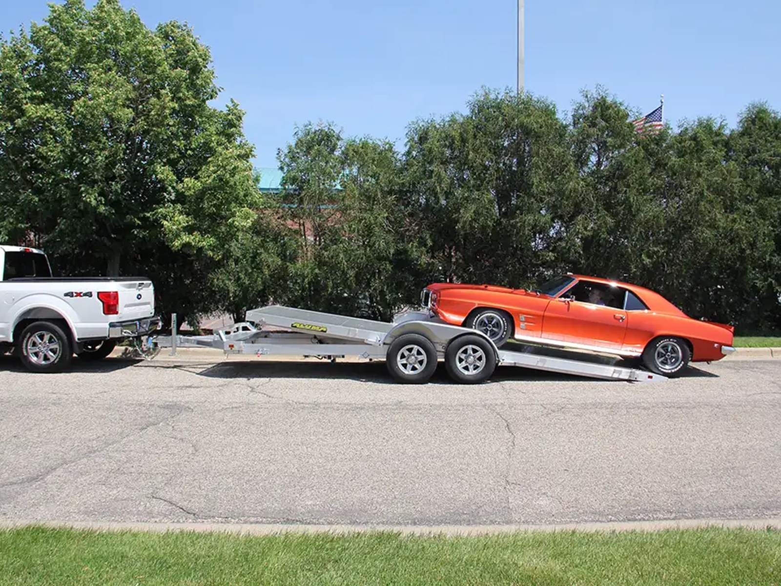 2026 Aluma Utility Trailer 8216TILT-TA-EL-RTD Car/Racing Trailers