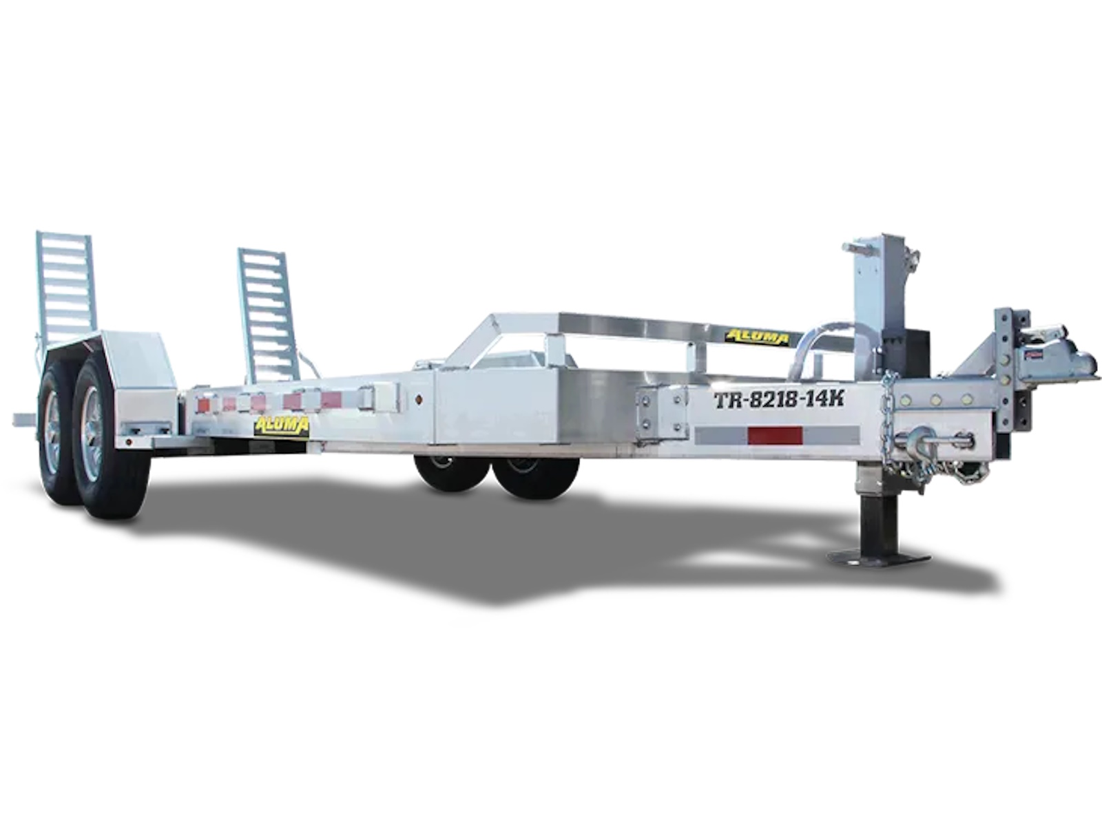 2025 Aluma Utility Trailer 8218-14K-TA-EL-R-DT-RTD Car Haulers
