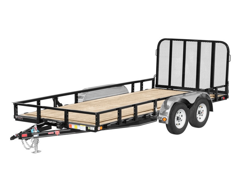 2022 PJ Trailers 83" Tandem Axle Channel Utility (UL) Utility Trailer