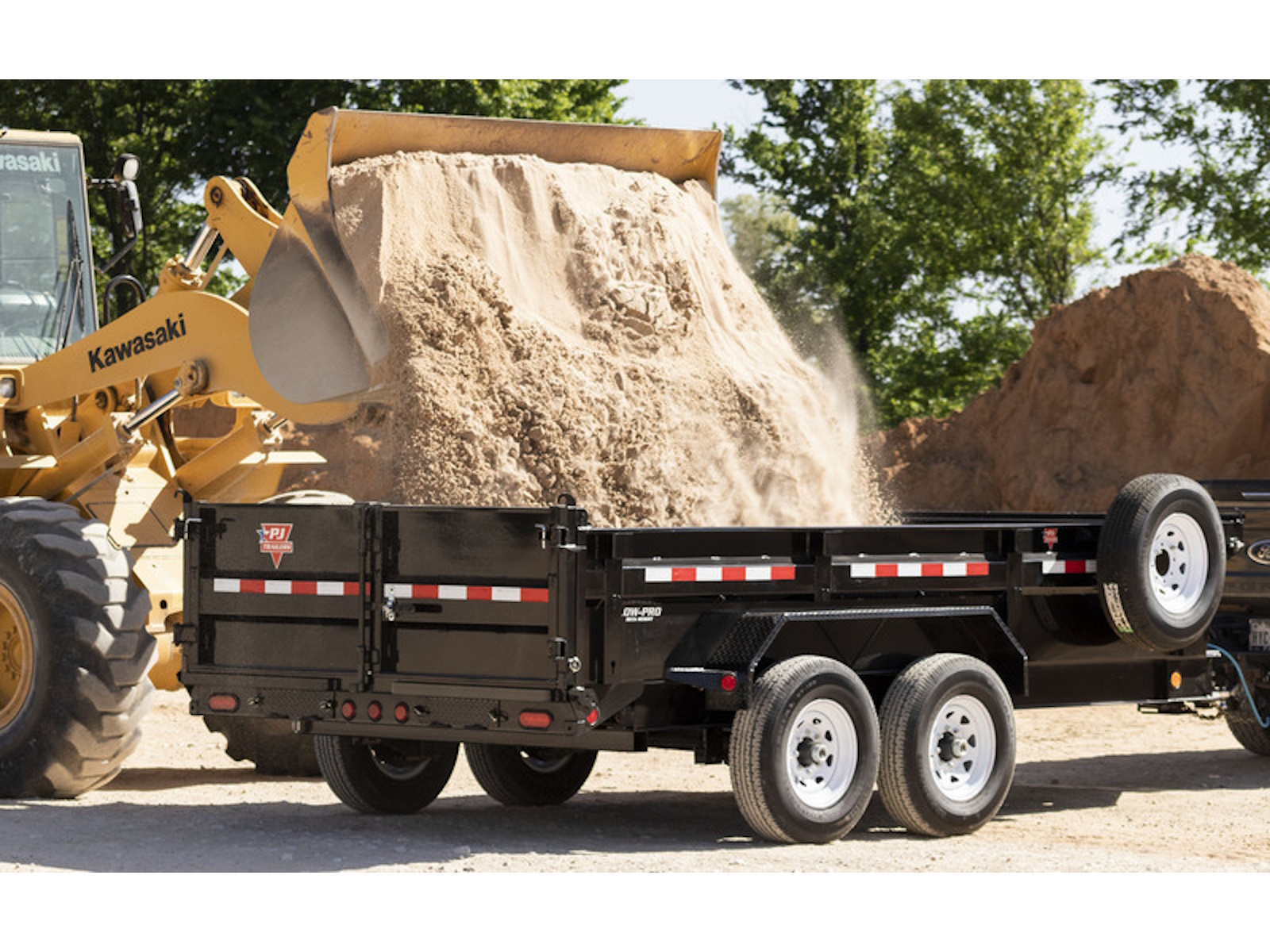 2024 PJ Trailers 14K Low-Profile Dump PRO (DL) Dump Trailer
