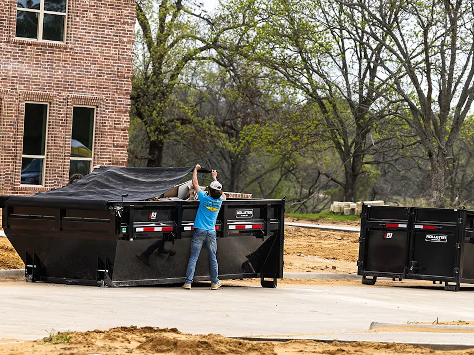 2027 PJ Trailers Roll-Off Dump (DR) Tilt Trailer