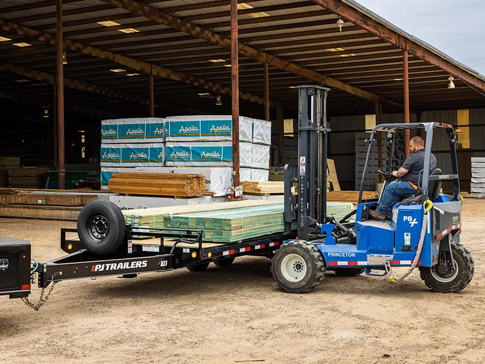 2026 PJ Trailers F8 (16') Deckover Trailer
